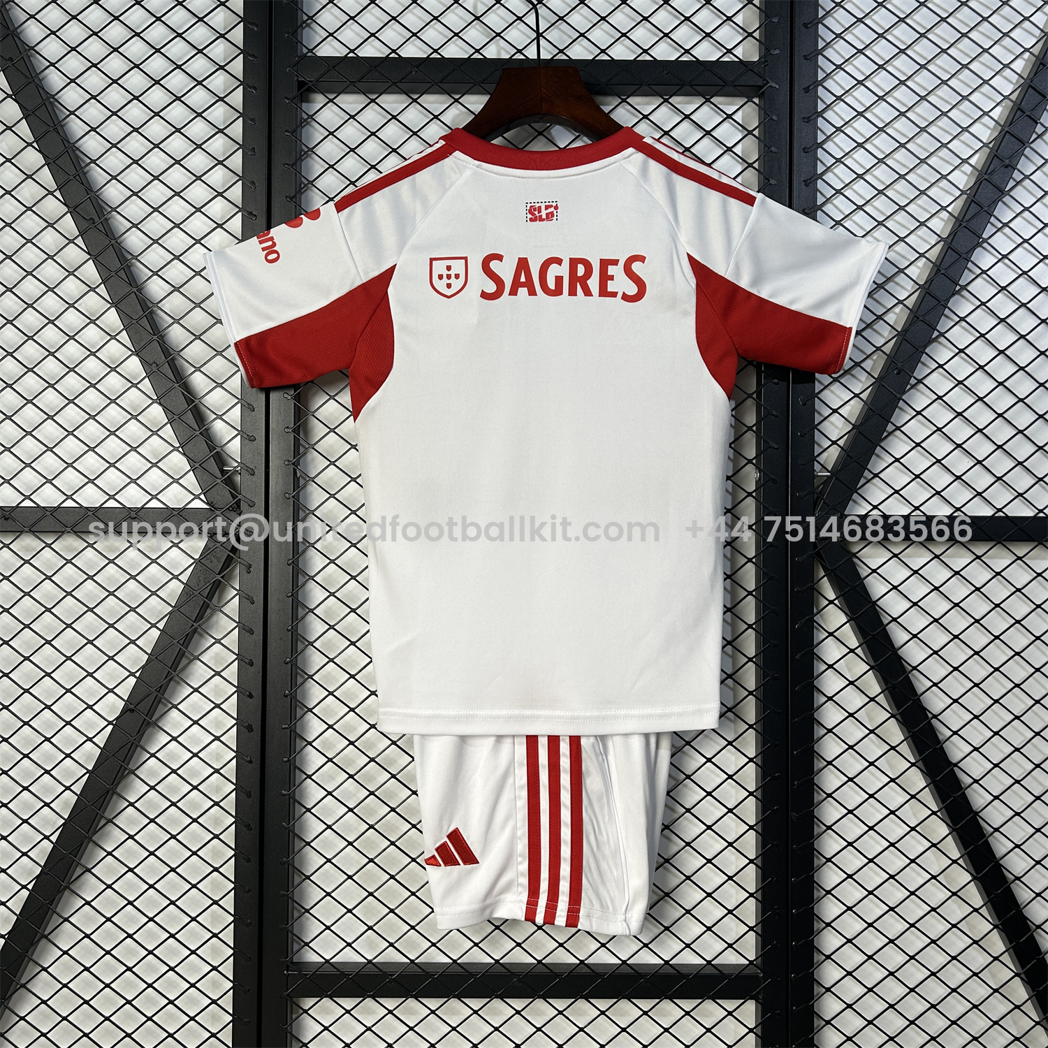 Unitedfootballkit.com | Benfica 25-26 Third Kids Kit -Customize Name, Number and Patch | Worldwide Shipping