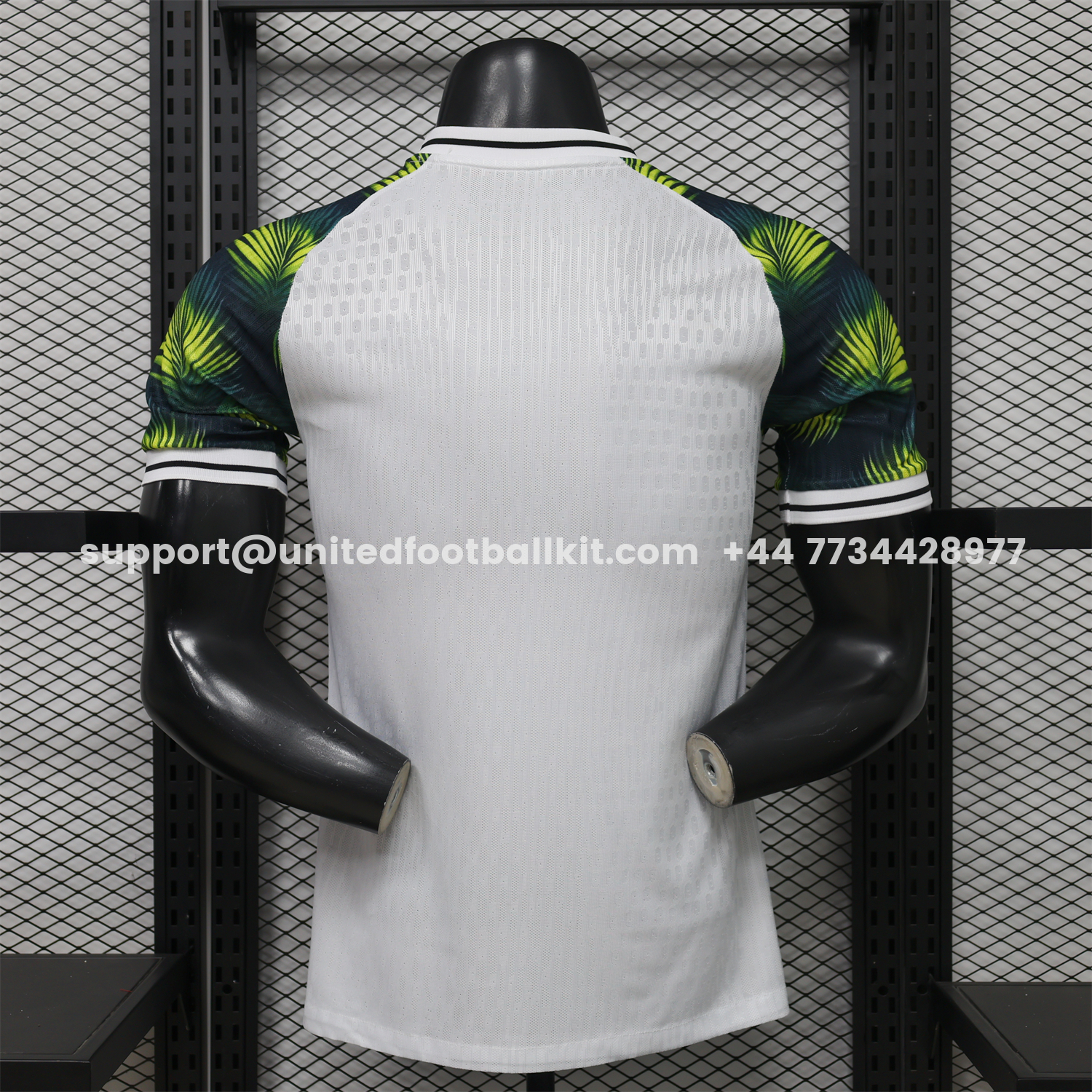 Unitedfootballkit.com | Mexico 2026 Palm Leaf White Special Jersey - Player Version -Customize Name, Number and Patch | Worldwide Shipping