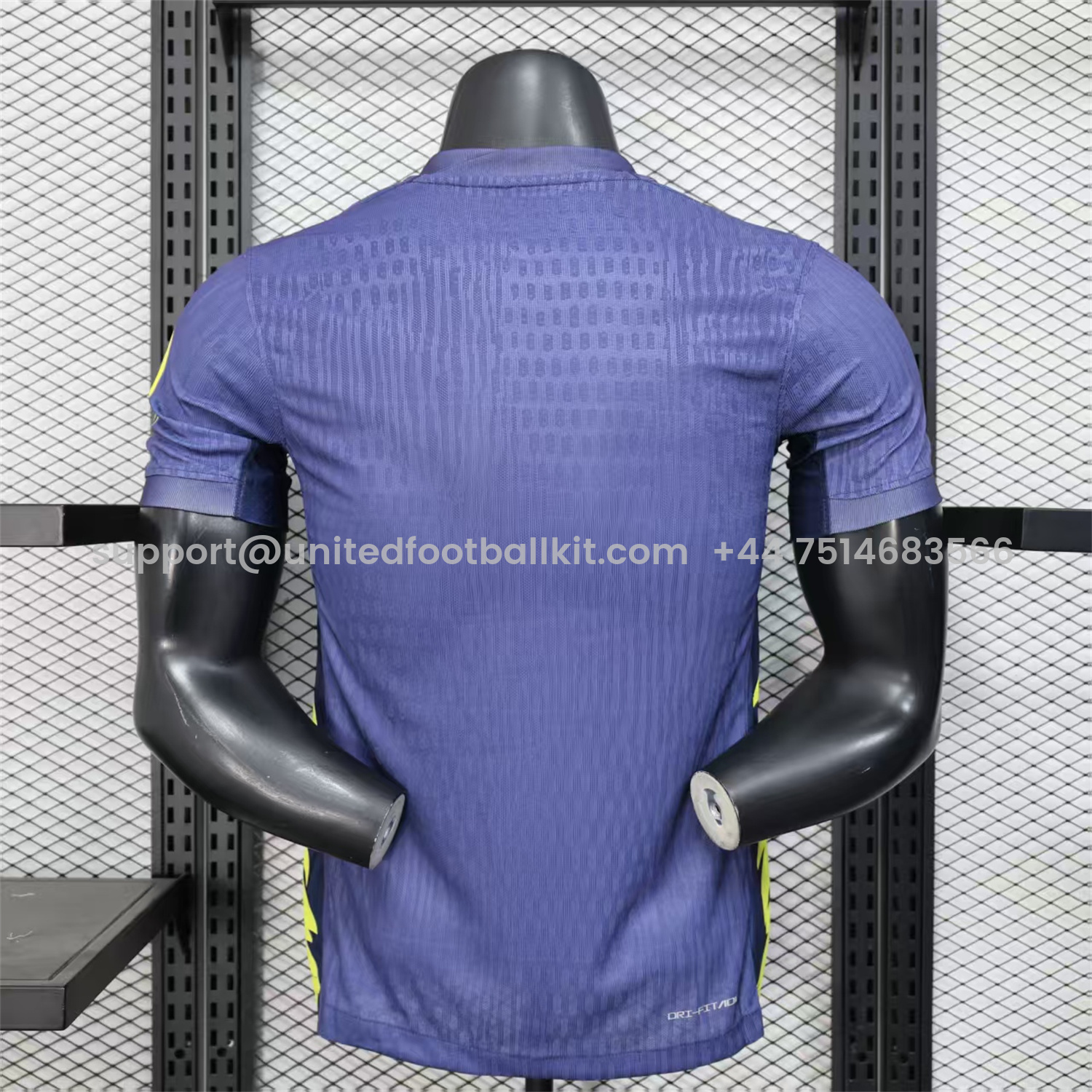 Unitedfootballkit.com | Atlético Madrid 25-26 Away Jersey - Player Version -Customize Name, Number and Patch | Worldwide Shipping