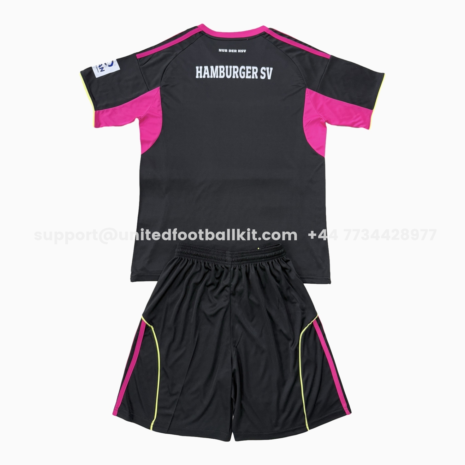 Unitedfootballkit.com | Hamburger SV 25-26 Third Men's Adult Jersey Set - Fans Version -Customize Name, Number and Patch | Worldwide Shipping