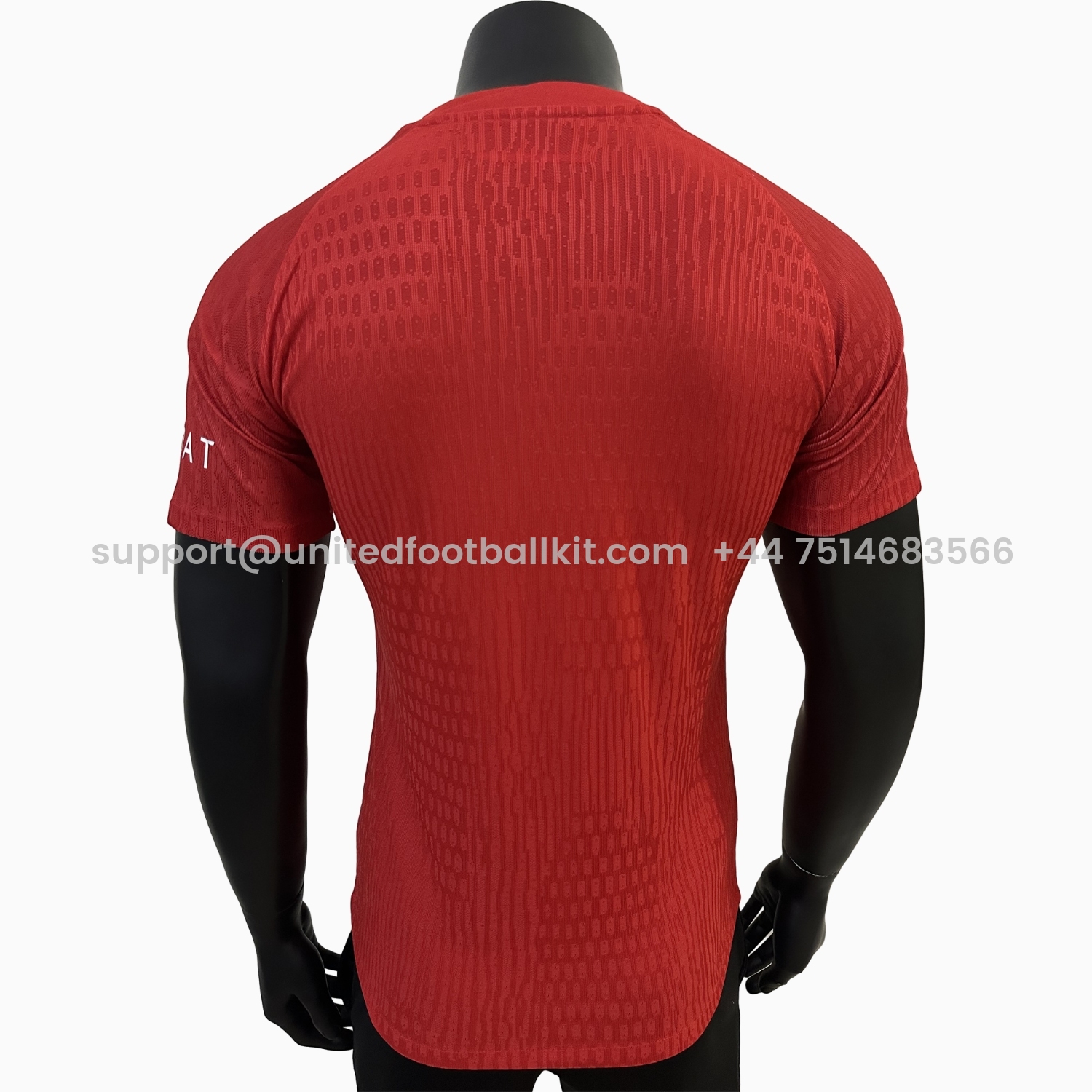 Unitedfootballkit.com | Paris Saint-Germain PSG X JD 24-25 Red Special Edition Jersey - Player Version -Customize Name, Number and Patch | Worldwide Shipping