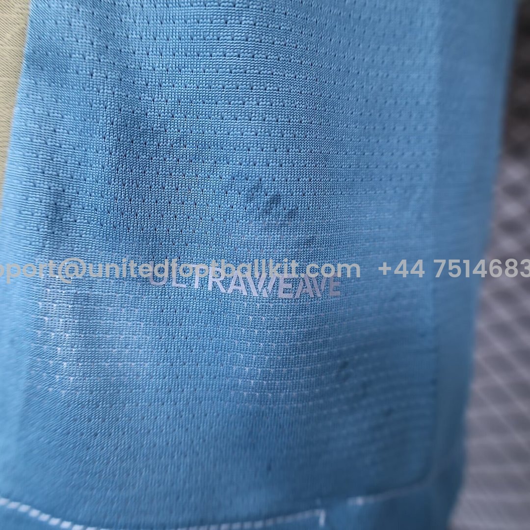 Unitedfootballkit.com | Manchester City 24-25 Fourth Jersey - Player Version -Customize Name, Number and Patch | Worldwide Shipping