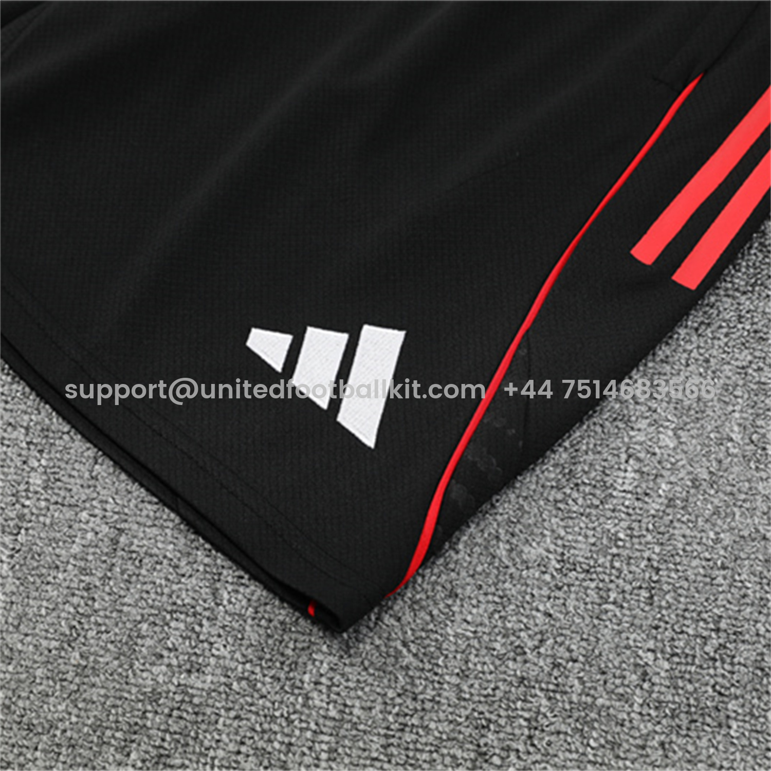 Unitedfootballkit.com | Ajax 25-26 Short-Sleeve Training Set - Black Top and Black Shorts -Customize Name, Number and Patch | Worldwide Shipping