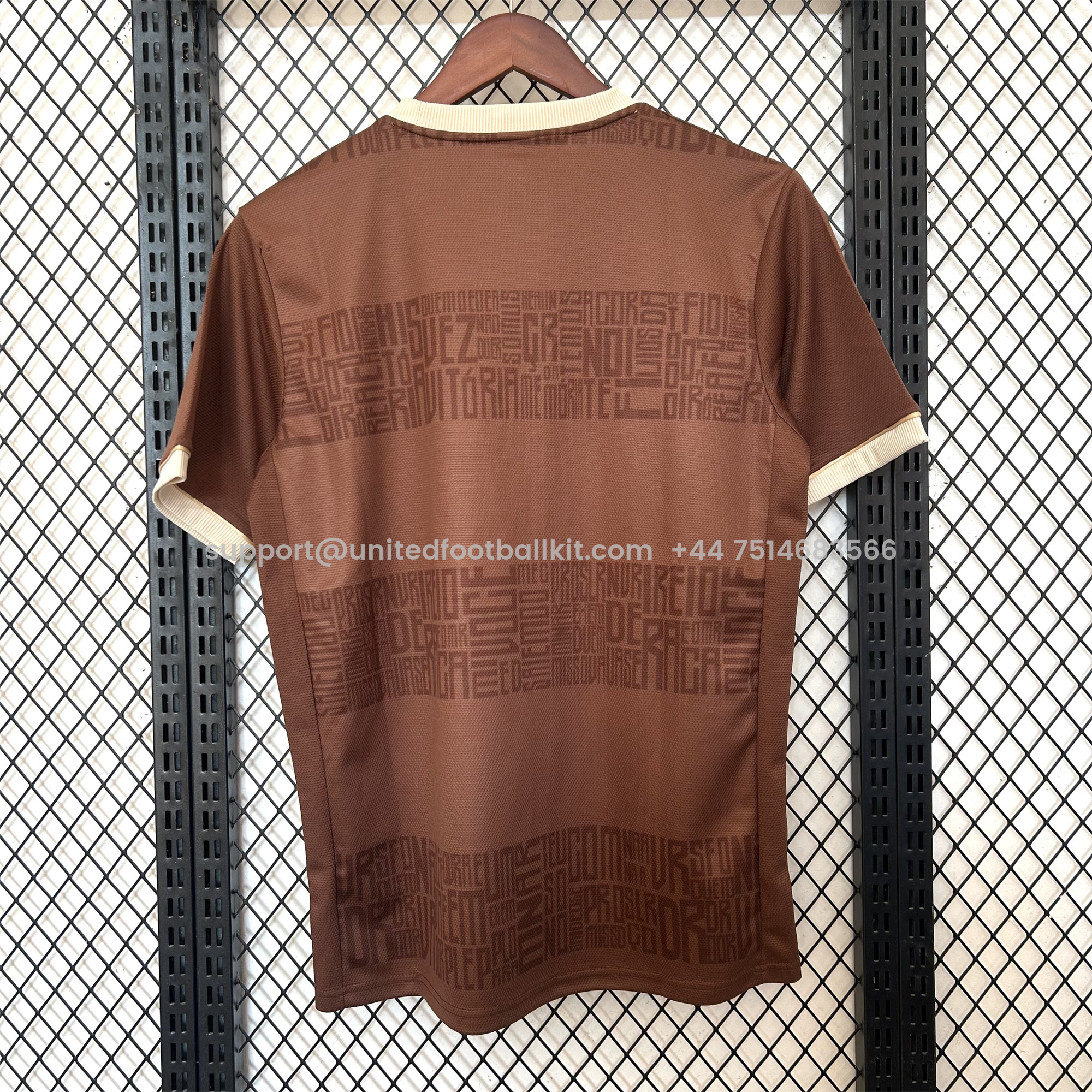 Unitedfootballkit.com | Flamengo 2024 Black November Brown Special Jersey - Fans Version -Customize Name, Number and Patch | Worldwide Shipping