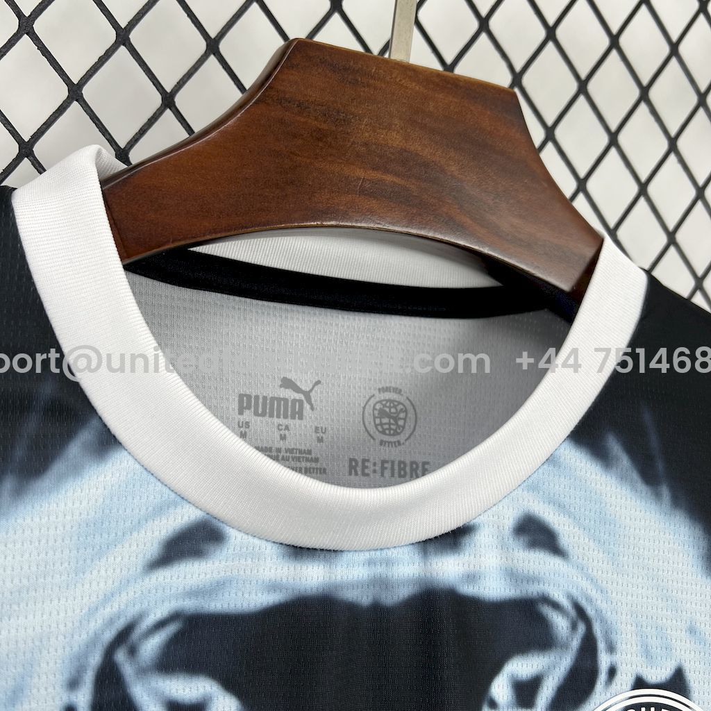 Unitedfootballkit.com | Manchester City 24-25 Black X-ray Fan-designed Special Edition Jersey - Fans Version -Customize Name, Number and Patch | Worldwide Shipping