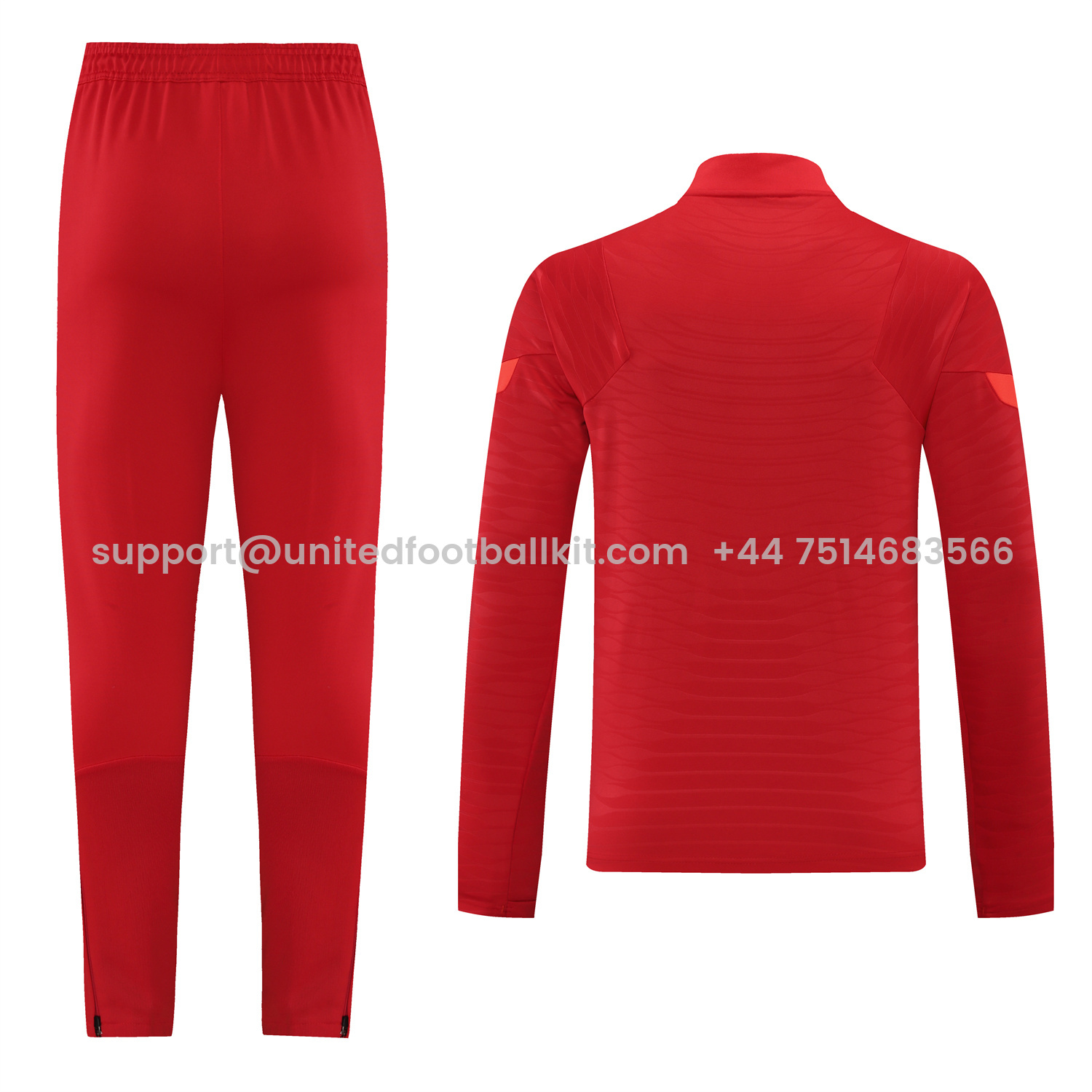 Unitedfootballkit.com | Liver.pool 24-25 Long Sleeve Training Set - Red Top and Pants -Customize Name, Number and Patch | Worldwide Shipping
