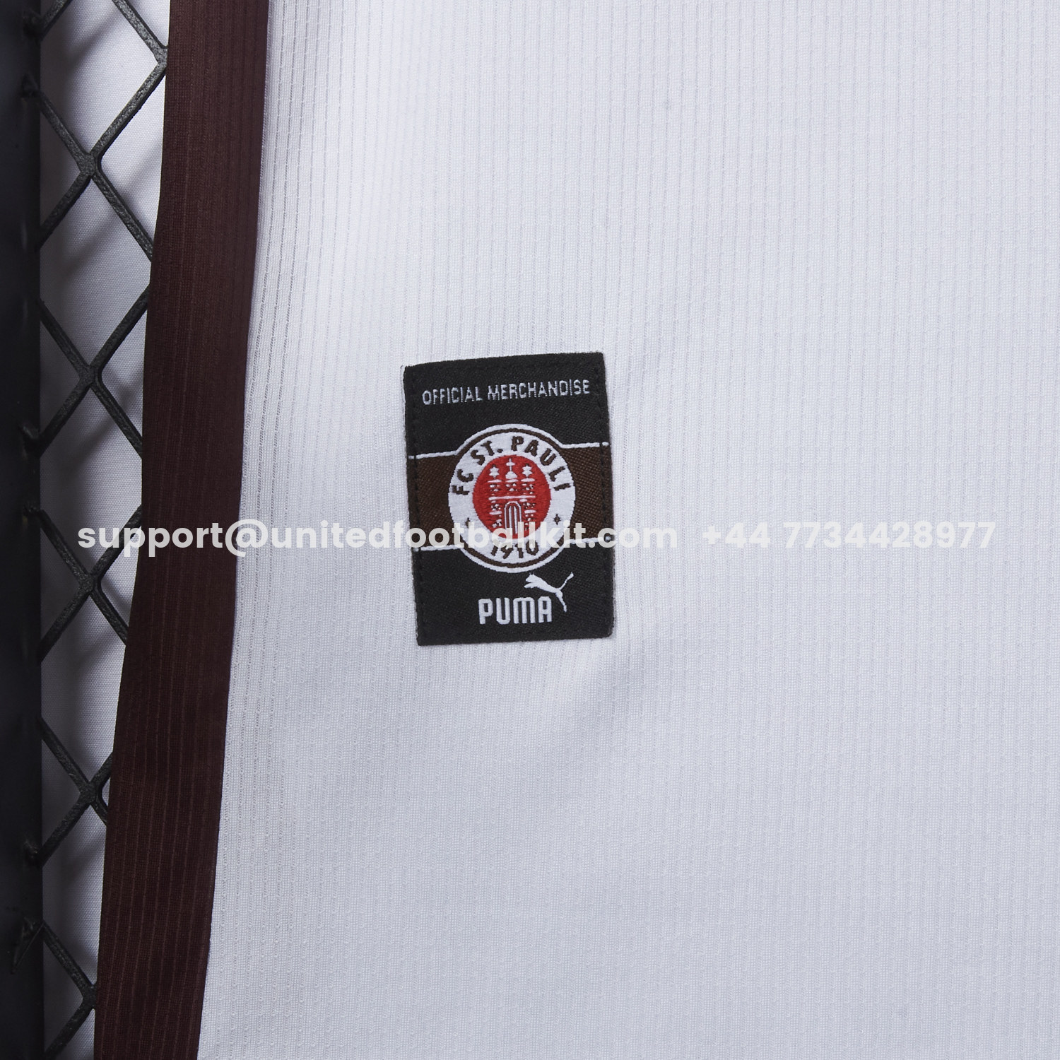 Unitedfootballkit.com | Retro St. Pauli 1999-00 Home Jersey -Customize Name, Number and Patch | Worldwide Shipping