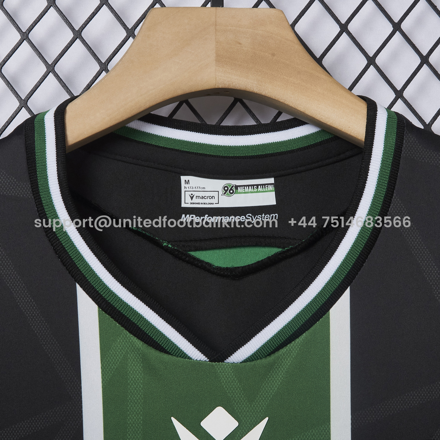 Unitedfootballkit.com | Hannover 96 25-26 Away Jersey - Fans Version -Customize Name, Number and Patch | Worldwide Shipping