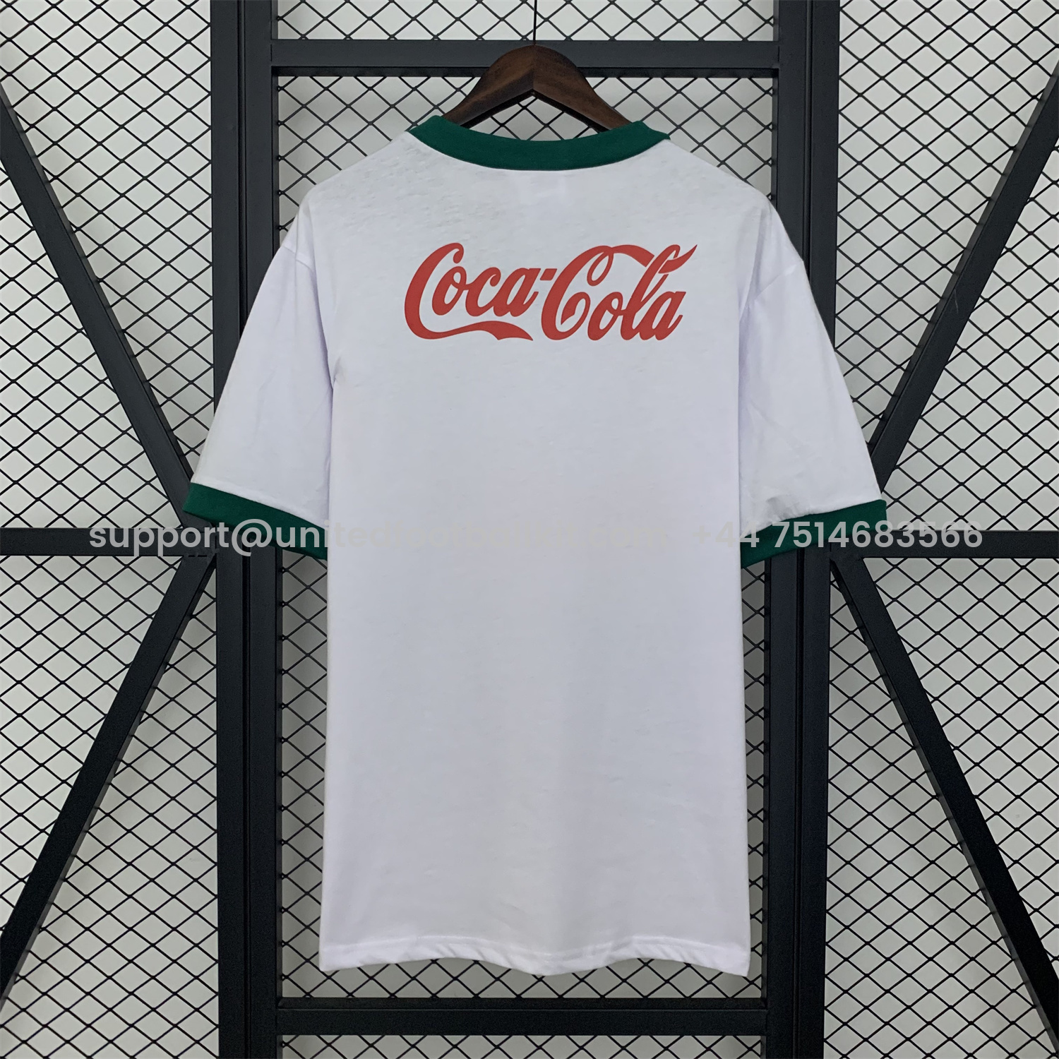 Unitedfootballkit.com | Retro Palmeiras 1989-90 Away Jersey -Customize Name, Number and Patch | Worldwide Shipping