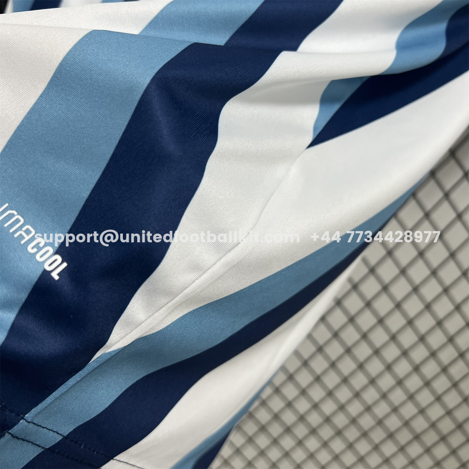 Unitedfootballkit.com | Argentina 2026 Blue Rays Pre-Match Training Kit - Fans Version -Customize Name, Number and Patch | Worldwide Shipping