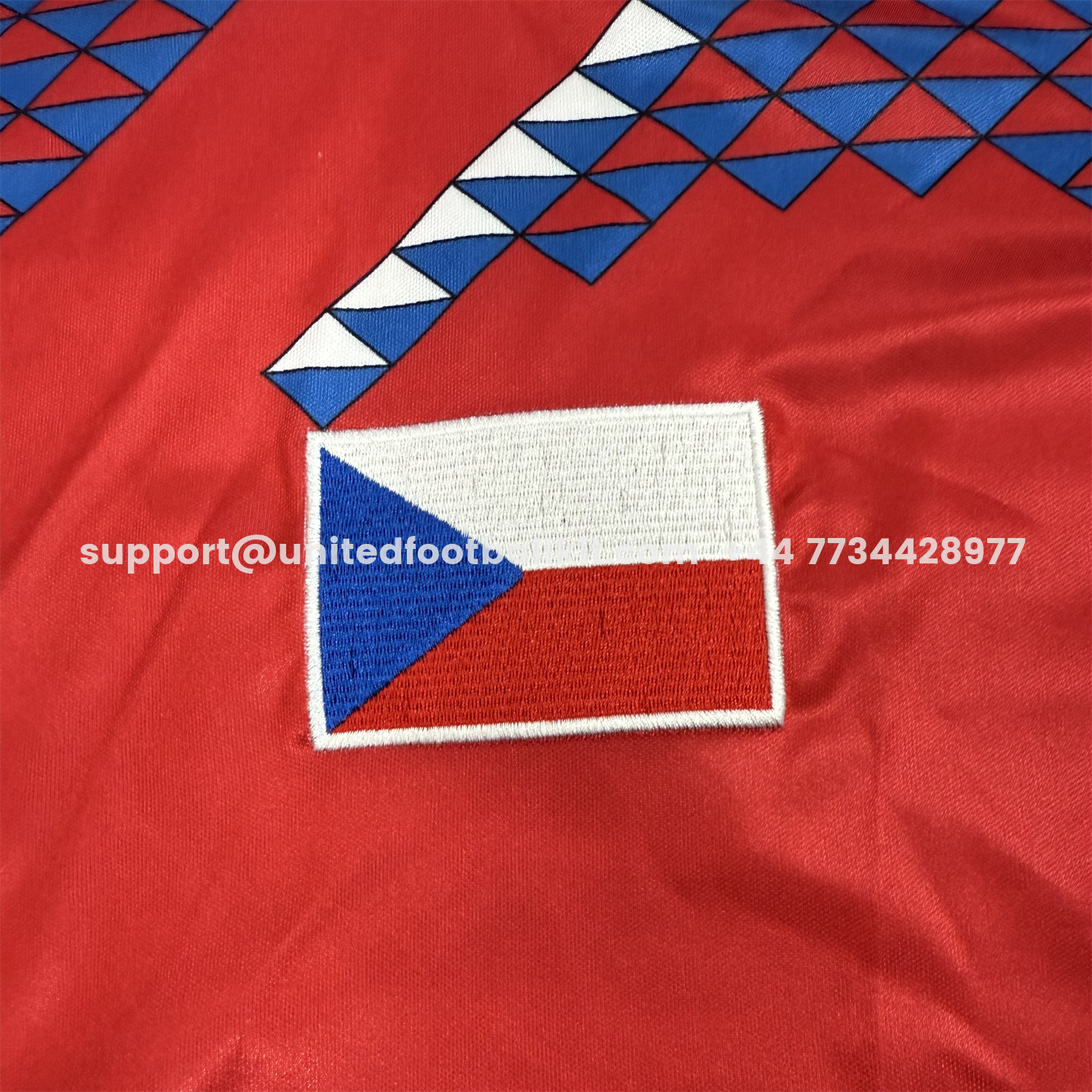 Unitedfootballkit.com | Retro Slovakia 1990 Home Jersey -Customize Name, Number and Patch | Worldwide Shipping