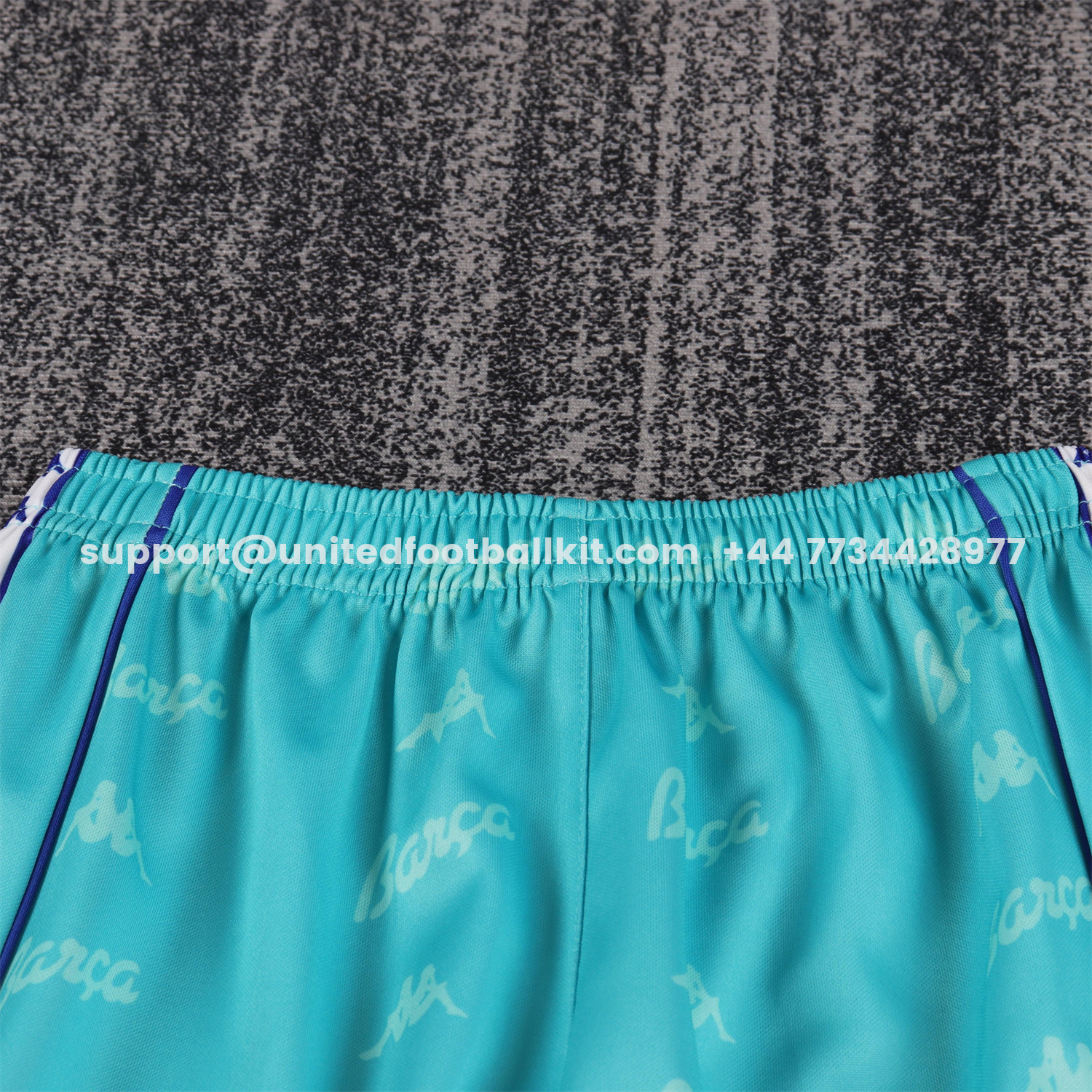 Unitedfootballkit.com | Retro Barcelona 1992-95 Away Kids Kit -Customize Name, Number and Patch | Worldwide Shipping