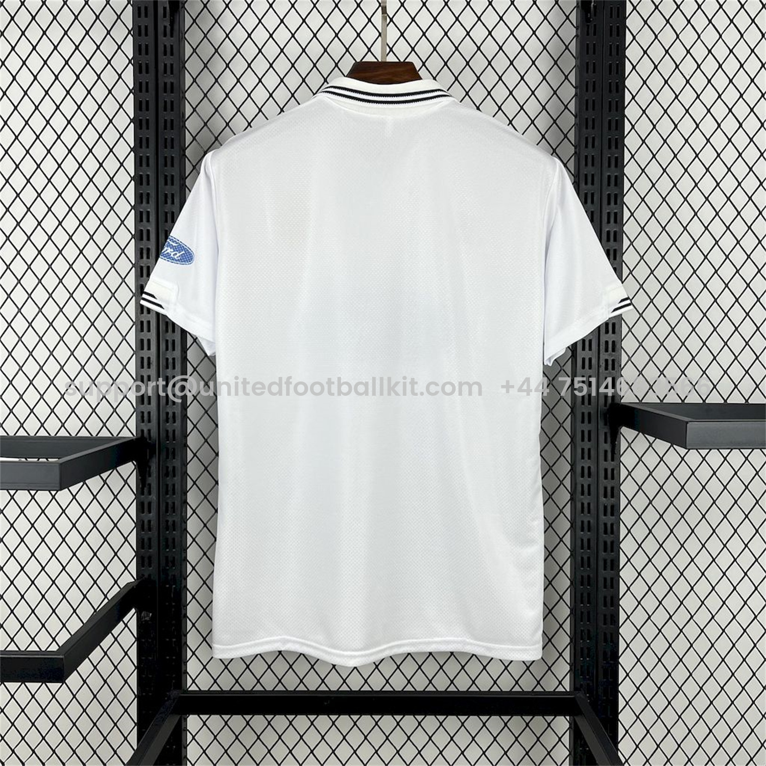 Unitedfootballkit.com | Retro Valencia 1995-96 Home Jersey -Customize Name, Number and Patch | Worldwide Shipping