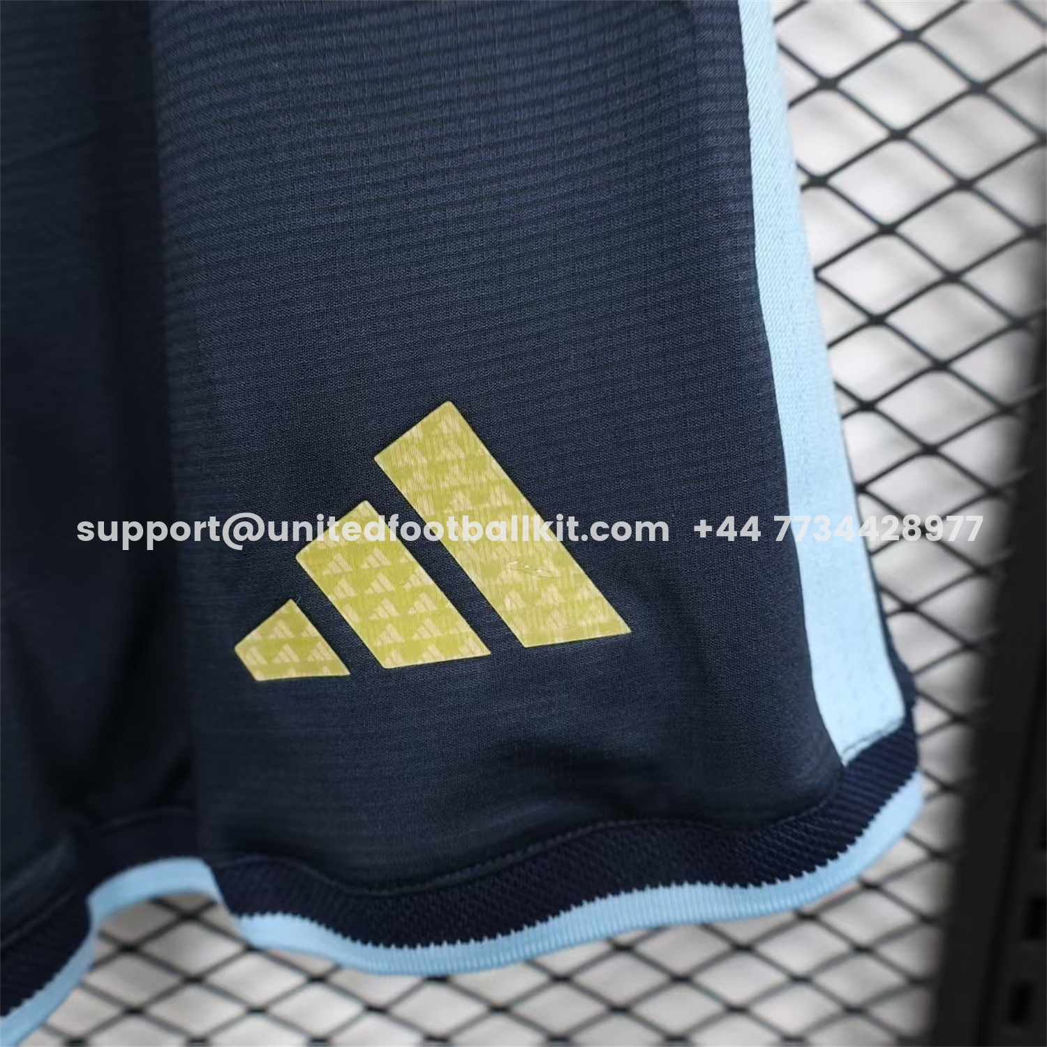 Unitedfootballkit.com | Argentina 2026 Blue Shorts - Player Version -Customize Name, Number and Patch | Worldwide Shipping