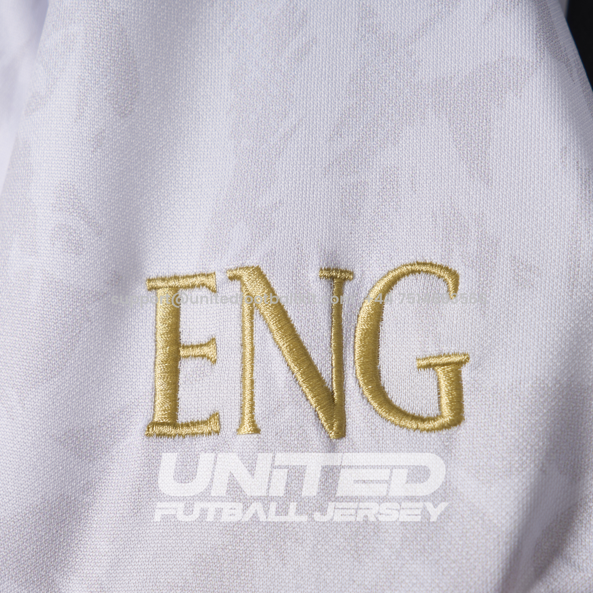 Unitedfootballkit.com | England 2024-25 COMMA White Special Edition Jersey - Fans Version -Customize Name, Number and Patch | Worldwide Shipping