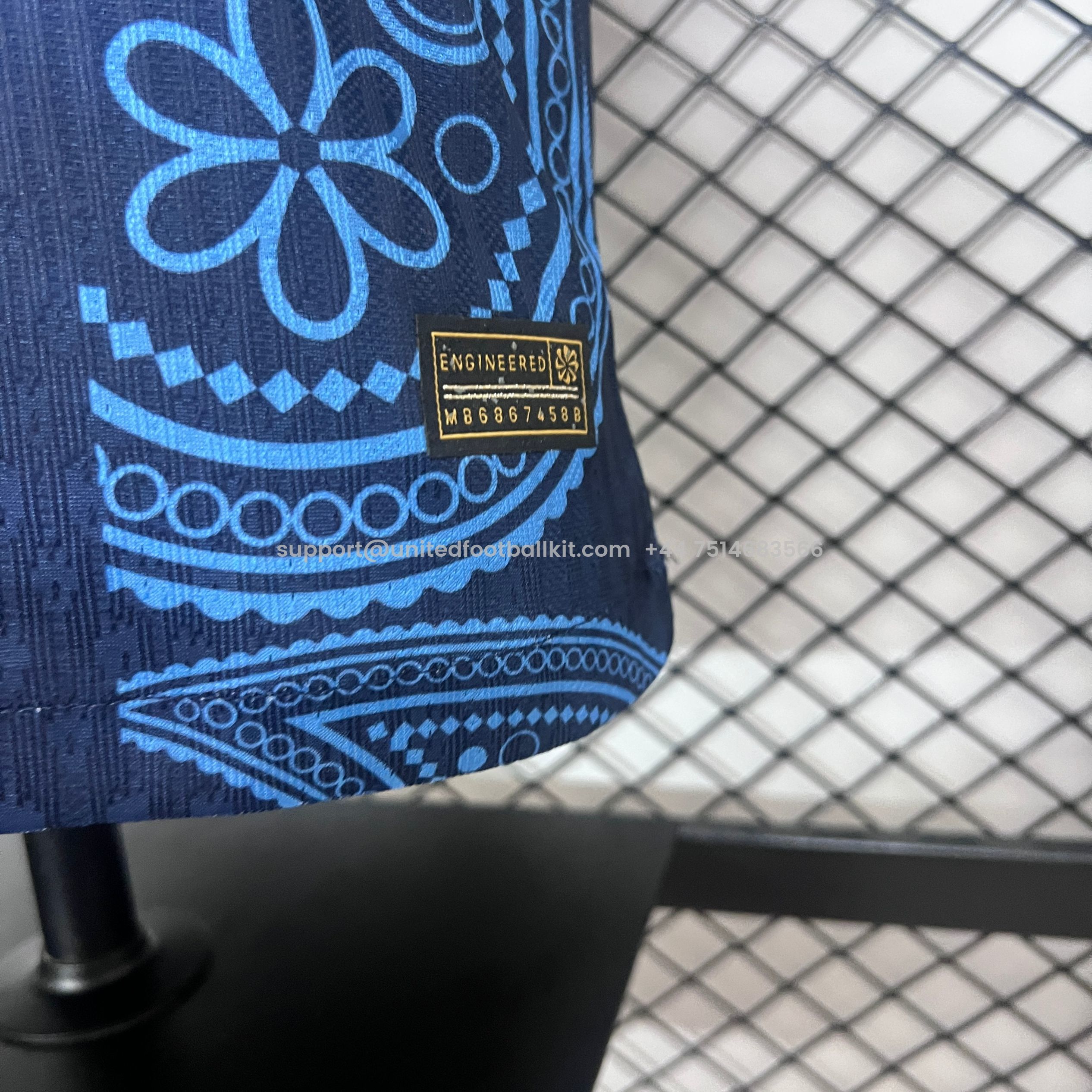 Unitedfootballkit.com | Barcelona 24-25 Blue Speical Jersey - Player Version -Customize Name, Number and Patch | Worldwide Shipping