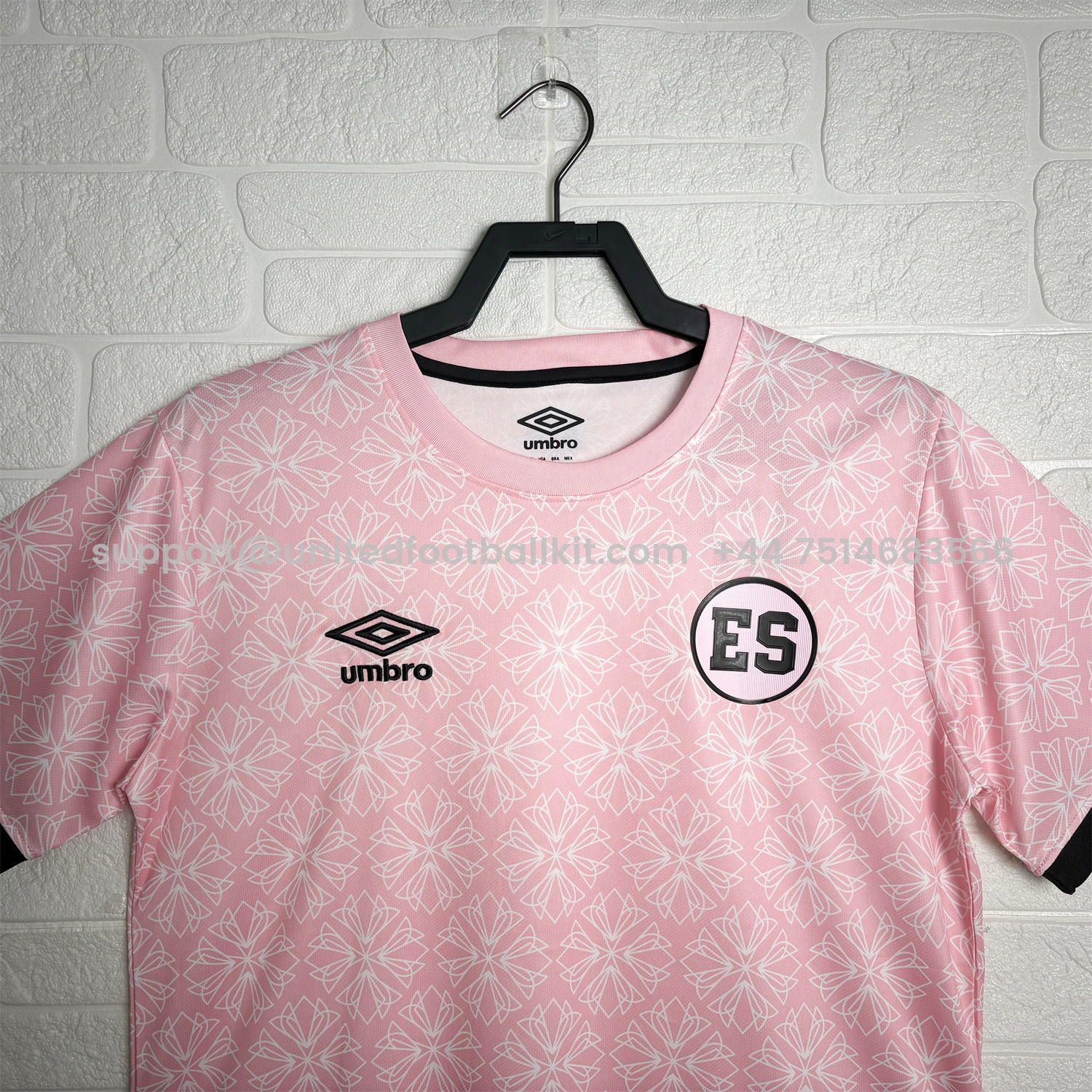 Unitedfootballkit.com | El Salvador 2025-26 Pink Pre-Match Jersey - Fans Version -Customize Name, Number and Patch | Worldwide Shipping