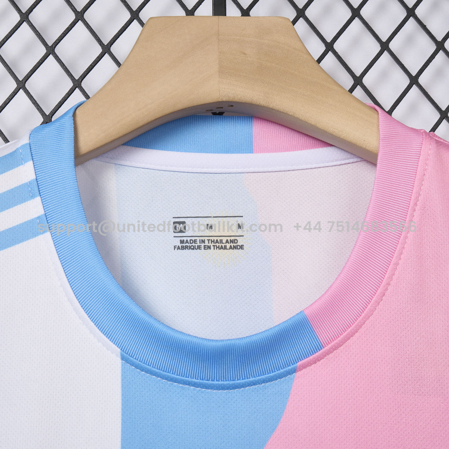 Unitedfootballkit.com | Messi Career Commemorative Jersey - Fans Version - Argentina INT M.A.M Barcelona - with 10 Special Font -Customize Name, Number and Patch | Worldwide Shipping