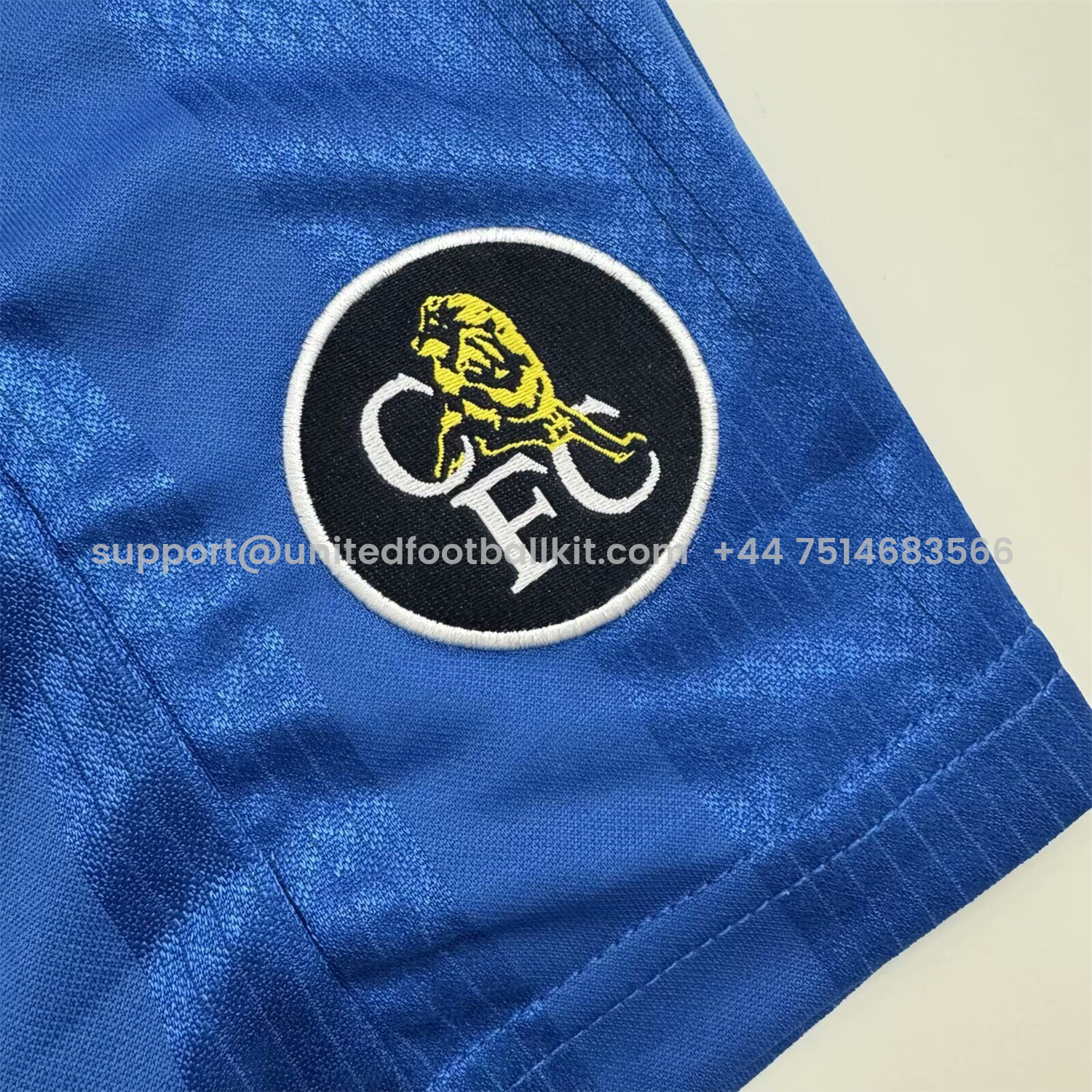 Unitedfootballkit.com | Retro C.H.E.L.S.E.A 1997-99 Home Kids Kit -Customize Name, Number and Patch | Worldwide Shipping