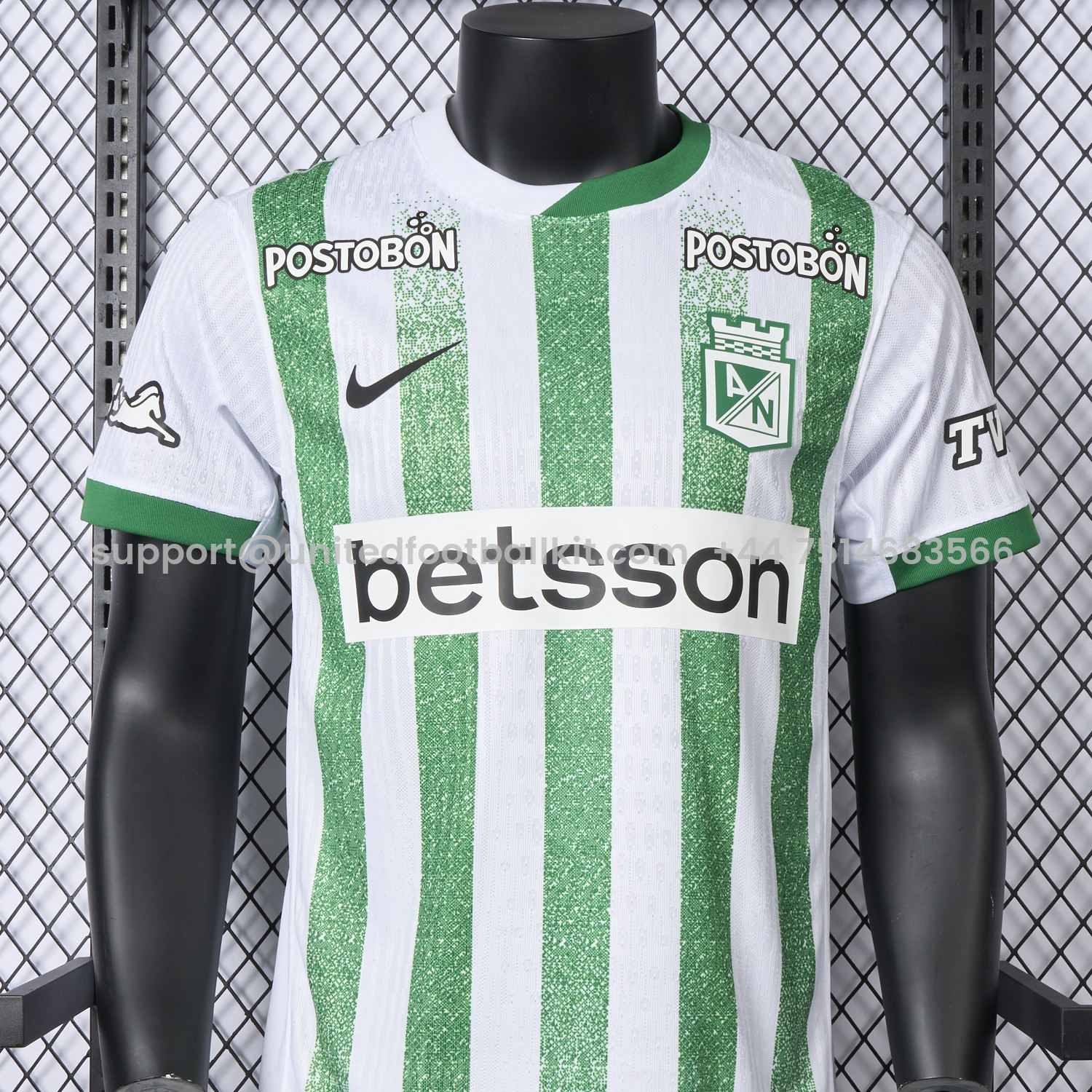 Unitedfootballkit.com | Atlético Nacional 25-26 Home Jersey - Player Version -Customize Name, Number and Patch | Worldwide Shipping