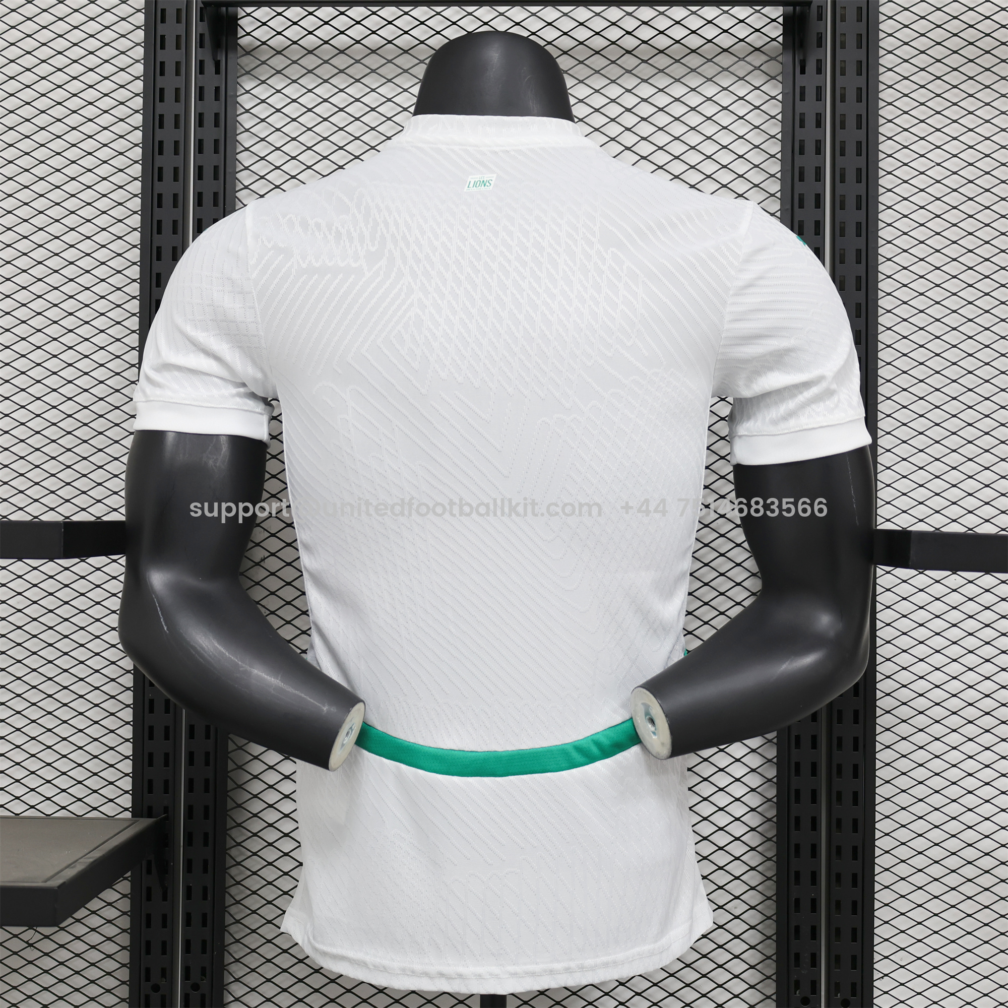 Unitedfootballkit.com | Senegal 24-25 Home White Jersey - Player Version -Customize Name, Number and Patch | Worldwide Shipping