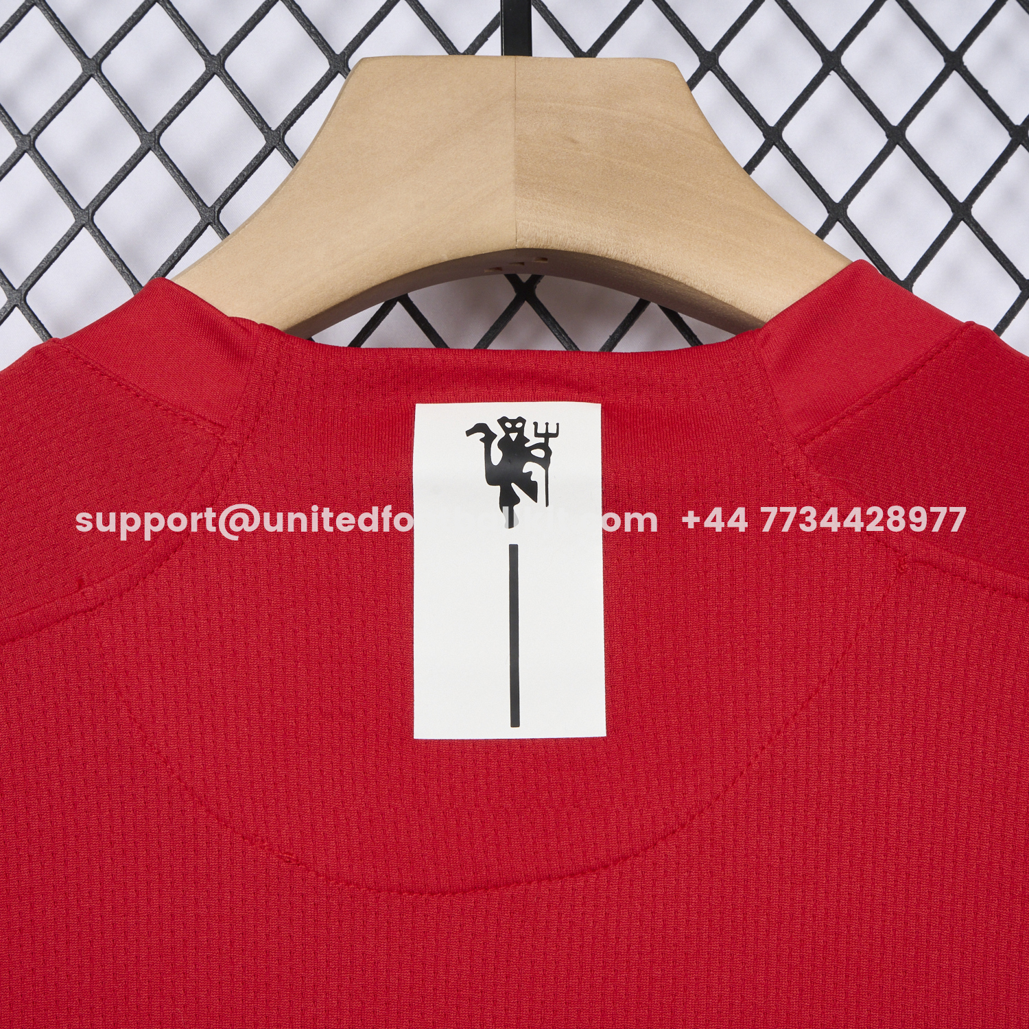 Unitedfootballkit.com | Retro Manchester United 2007-09 Home Jersey -Customize Name, Number and Patch | Worldwide Shipping