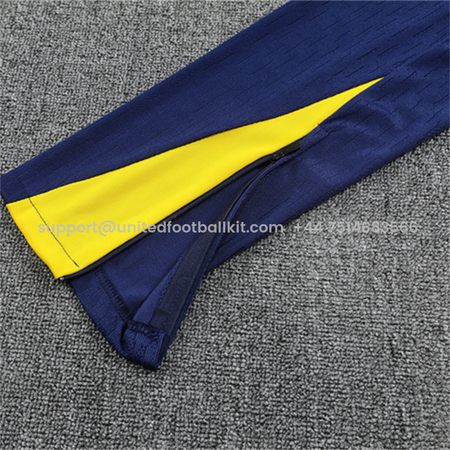 Unitedfootballkit.com | Atletico Madrid 25-26 Long Sleeves Training Set - Royal Blue Top & Royal Blue Pants -Customize Name, Number and Patch | Worldwide Shipping