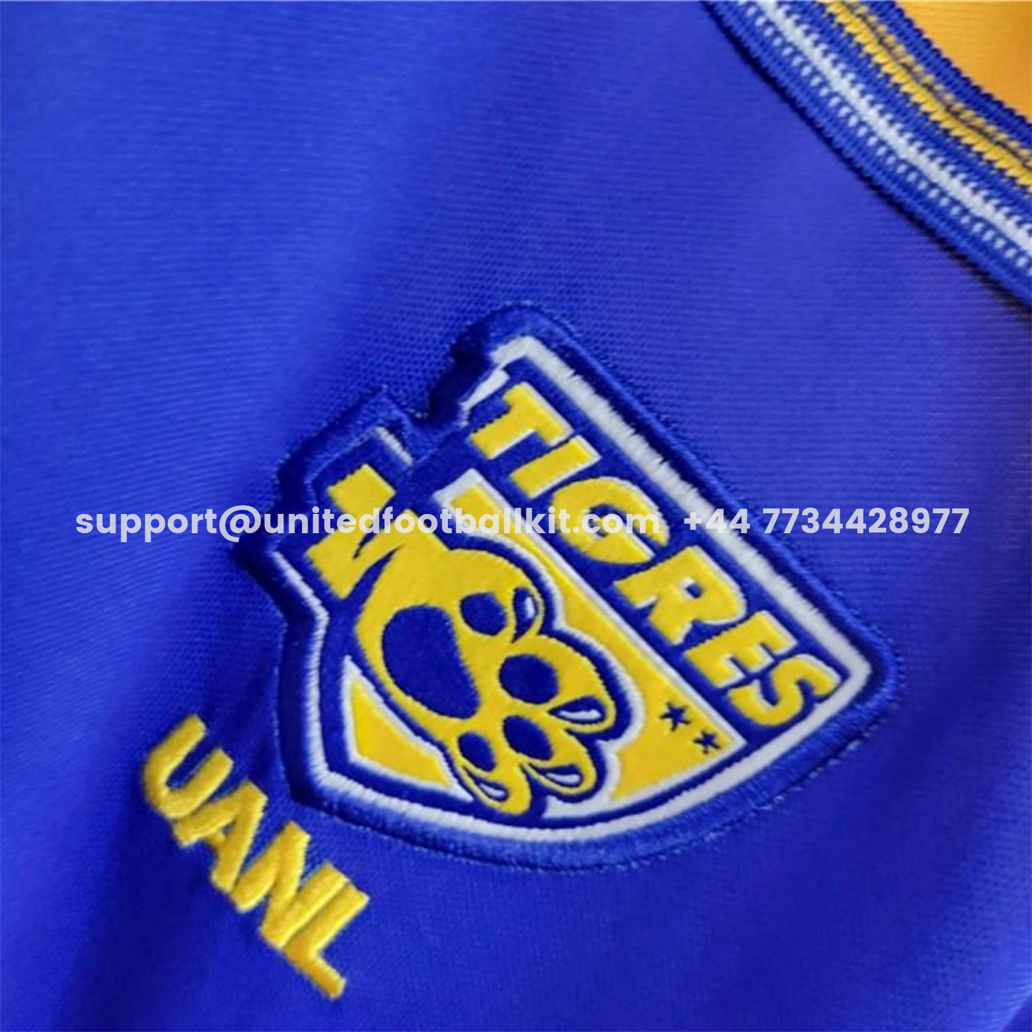 Unitedfootballkit.com | Retro Tigres UANL 2000-01 Home Jersey -Customize Name, Number and Patch | Worldwide Shipping