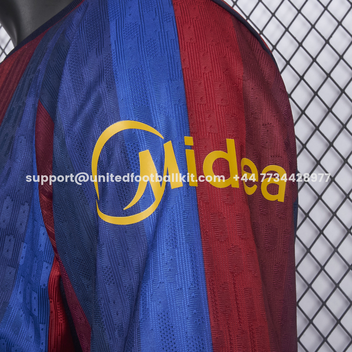 Unitedfootballkit.com | Barcelona 26-27 Home Jersey - Player Version -Customize Name, Number and Patch | Worldwide Shipping