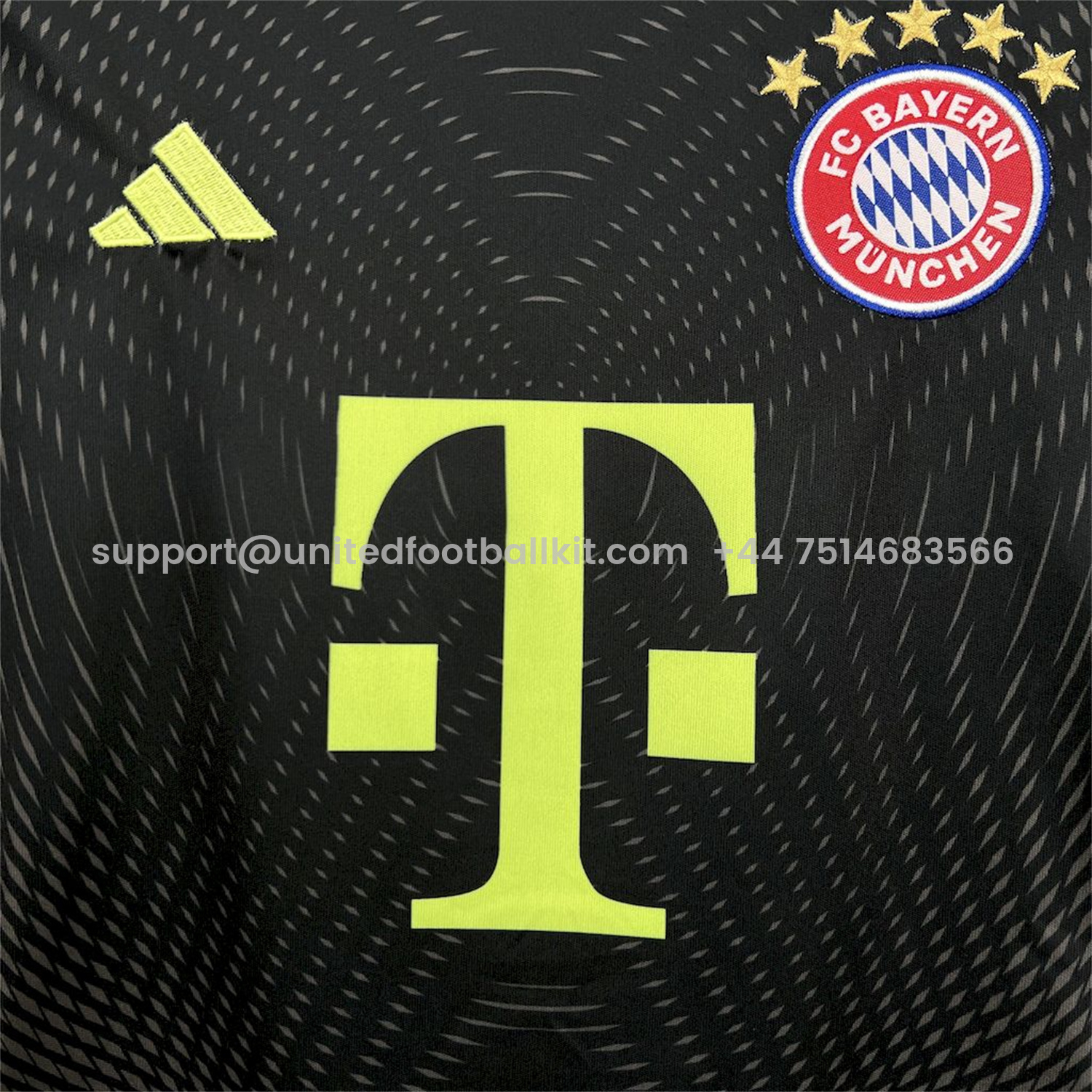 Unitedfootballkit.com | Bayern Munich 25-26 Grey Black Goalkeeper Kids Kit -Customize Name, Number and Patch | Worldwide Shipping