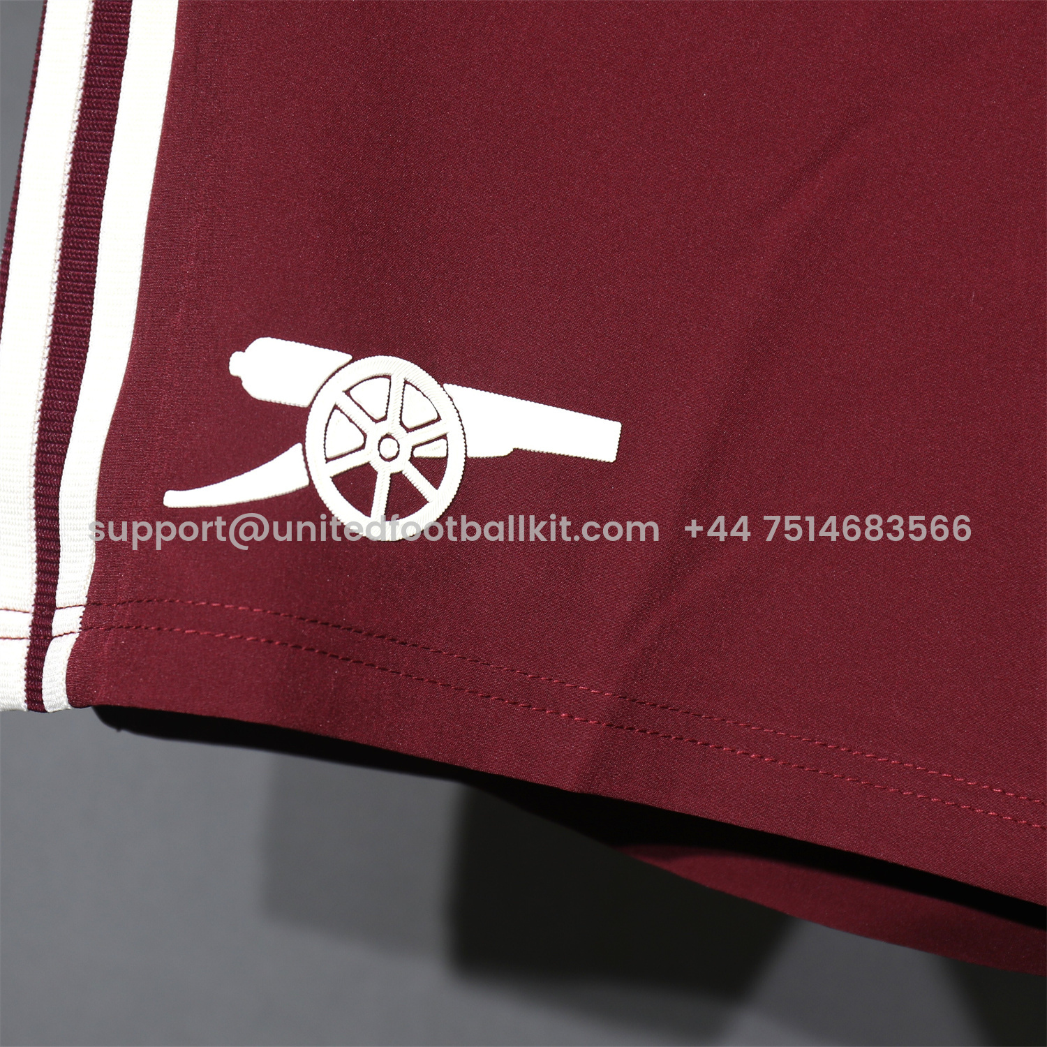 Unitedfootballkit.com | Arsenal 25-26 Third Red Shorts - Player Version -Customize Name, Number and Patch | Worldwide Shipping
