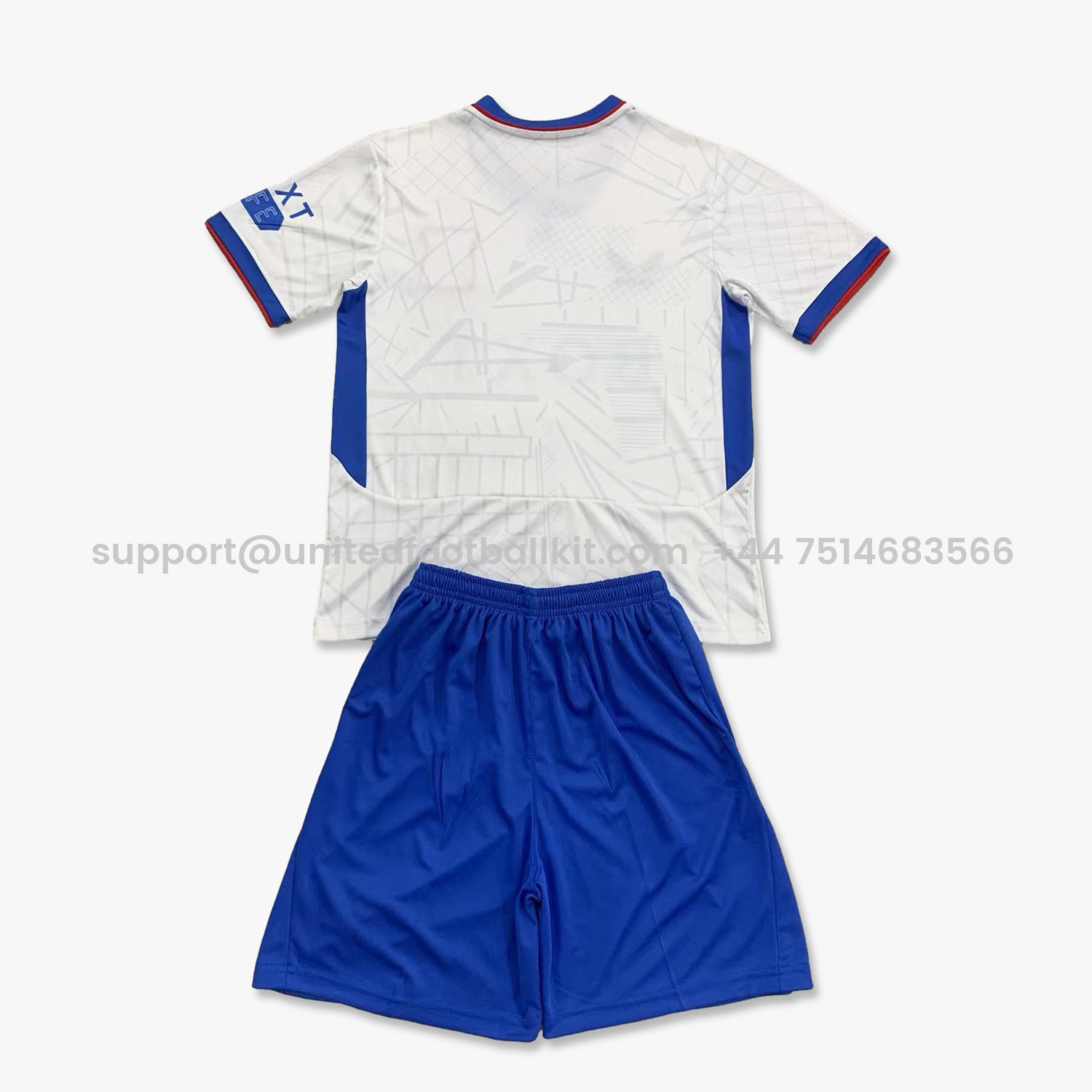 Unitedfootballkit.com | Glasgow Rangers 24-25 Away Kids Kit -Customize Name, Number and Patch | Worldwide Shipping