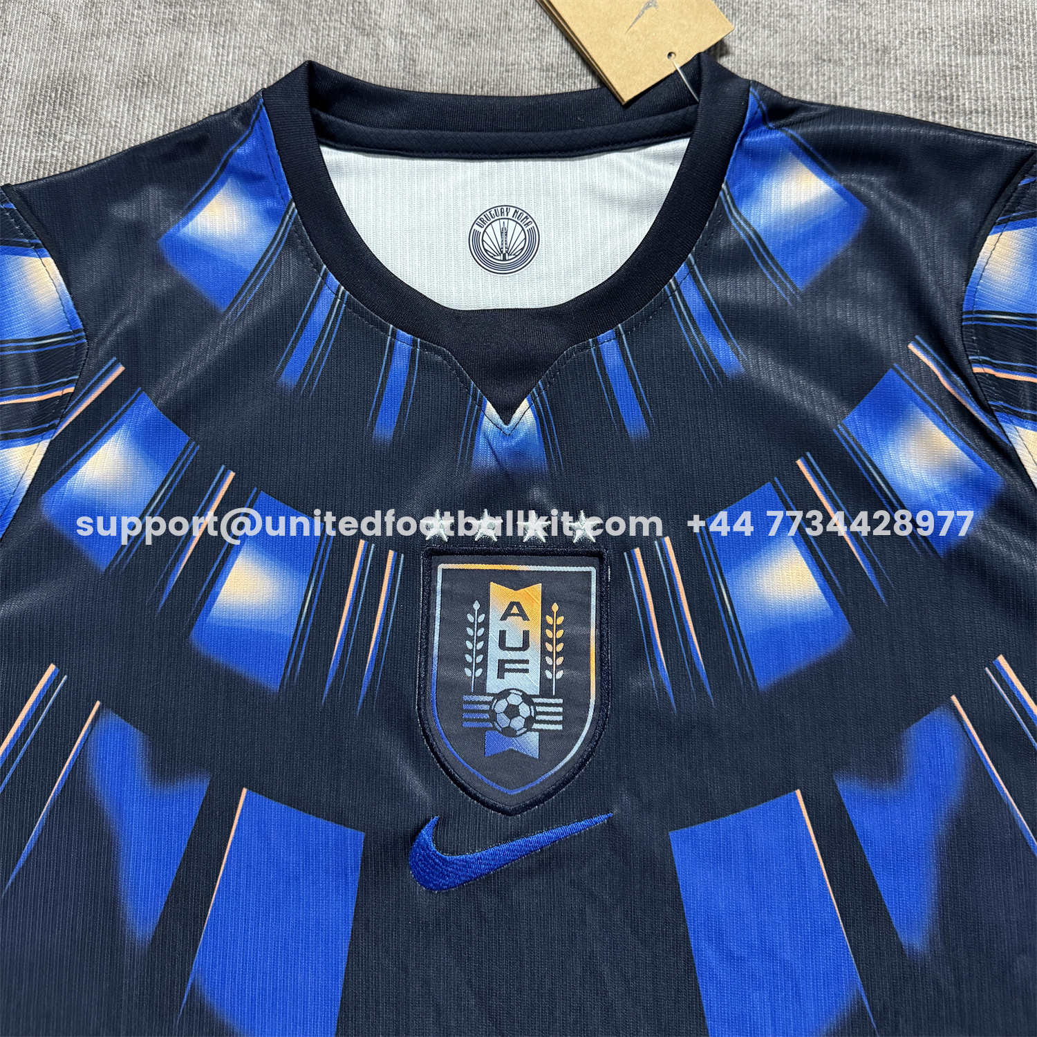 Unitedfootballkit.com | Uruguay 2026 Away Jersey - Fans Version -Customize Name, Number and Patch | Worldwide Shipping