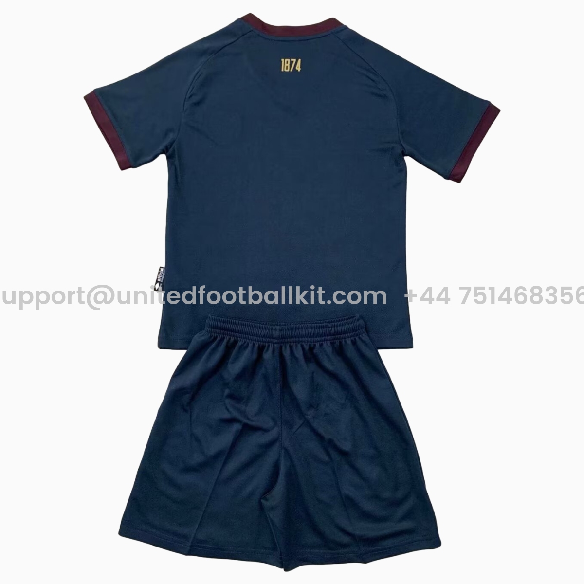 Unitedfootballkit.com | Hearts Heart of Midlothian 24-25 Third Kids Kit -Customize Name, Number and Patch | Worldwide Shipping