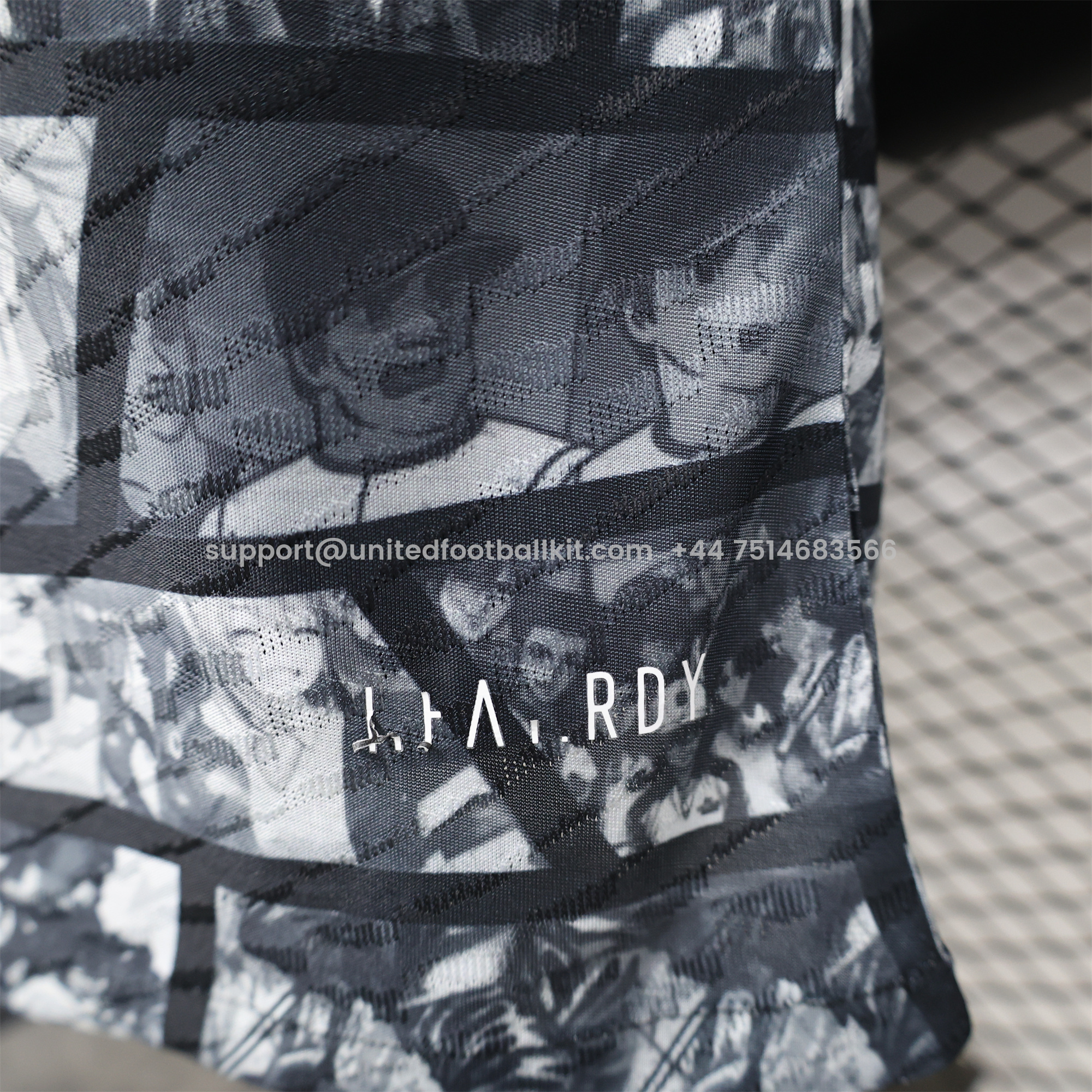 Unitedfootballkit.com | Japan 2024 Black Doraemon Grid Jersey - Player Version -Customize Name, Number and Patch | Worldwide Shipping