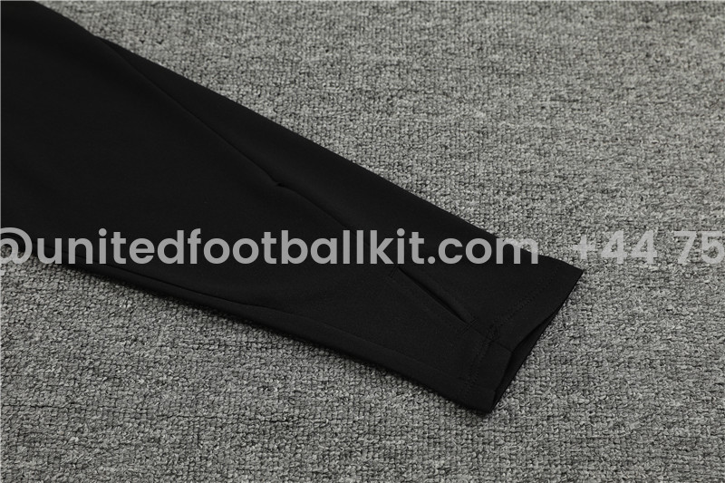 Unitedfootballkit.com | Germany 2024 Long Sleeve Training Set - Purple With Black -Customize Name, Number and Patch | Worldwide Shipping