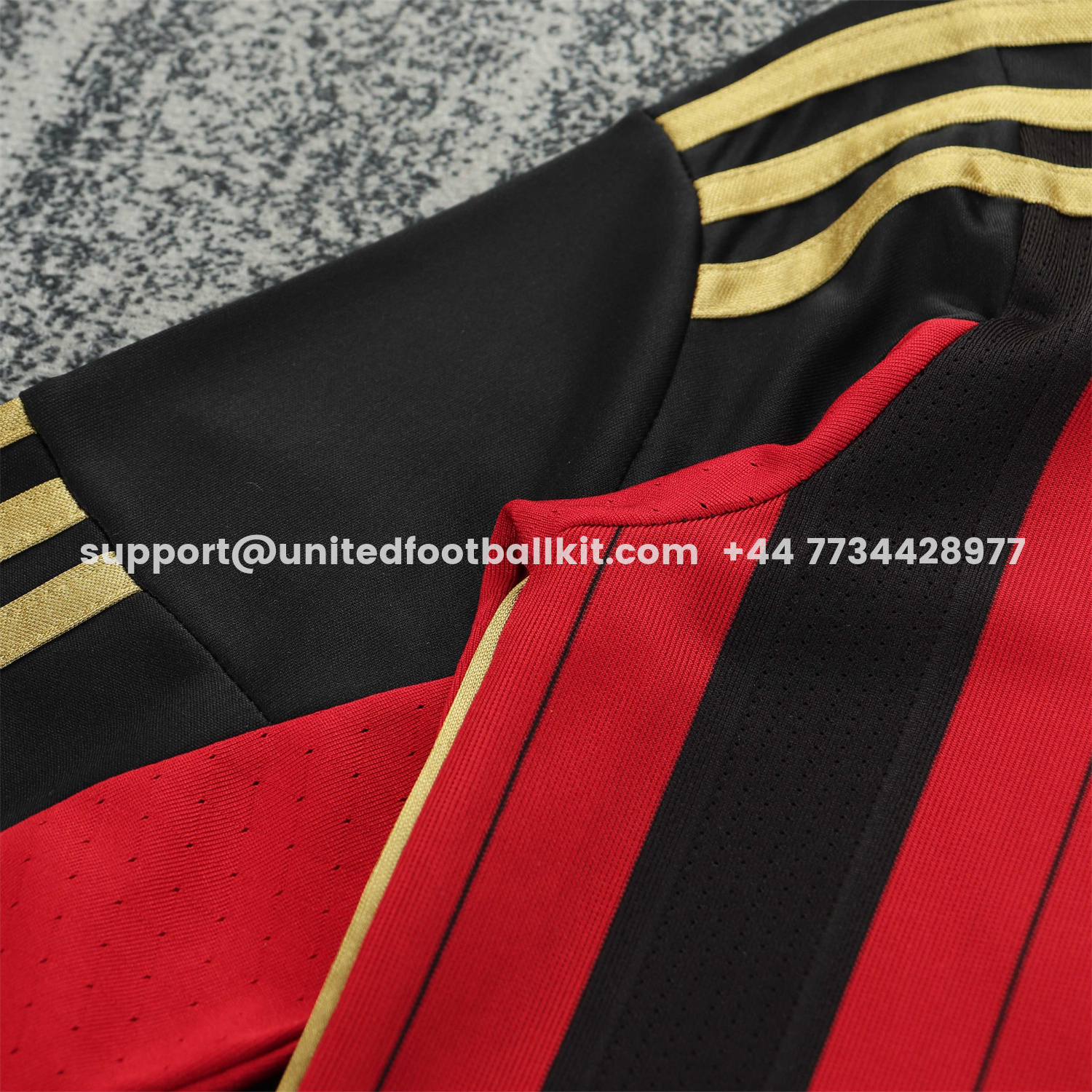 Unitedfootballkit.com | Retro AC Milan 2013-14 Home Long Sleeves Kids Kit -Customize Name, Number and Patch | Worldwide Shipping