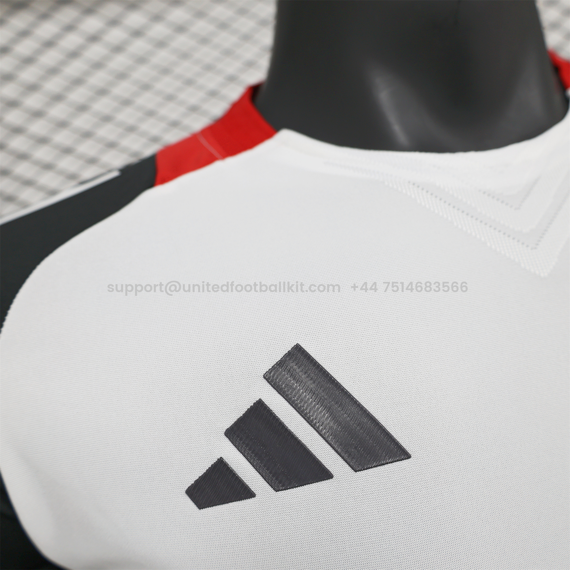 Unitedfootballkit.com | Manchester United 24-25 White Training 3 Jersey - Player Version -Customize Name, Number and Patch | Worldwide Shipping