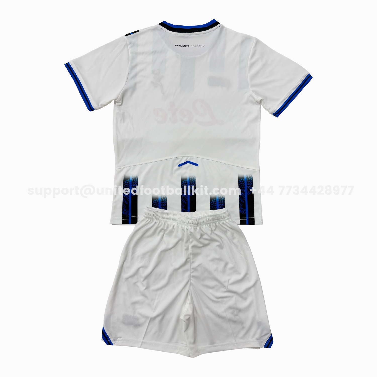 Unitedfootballkit.com | Atalanta 25-26 Away Men's Adult Jersey Set - Fans Version -Customize Name, Number and Patch | Worldwide Shipping
