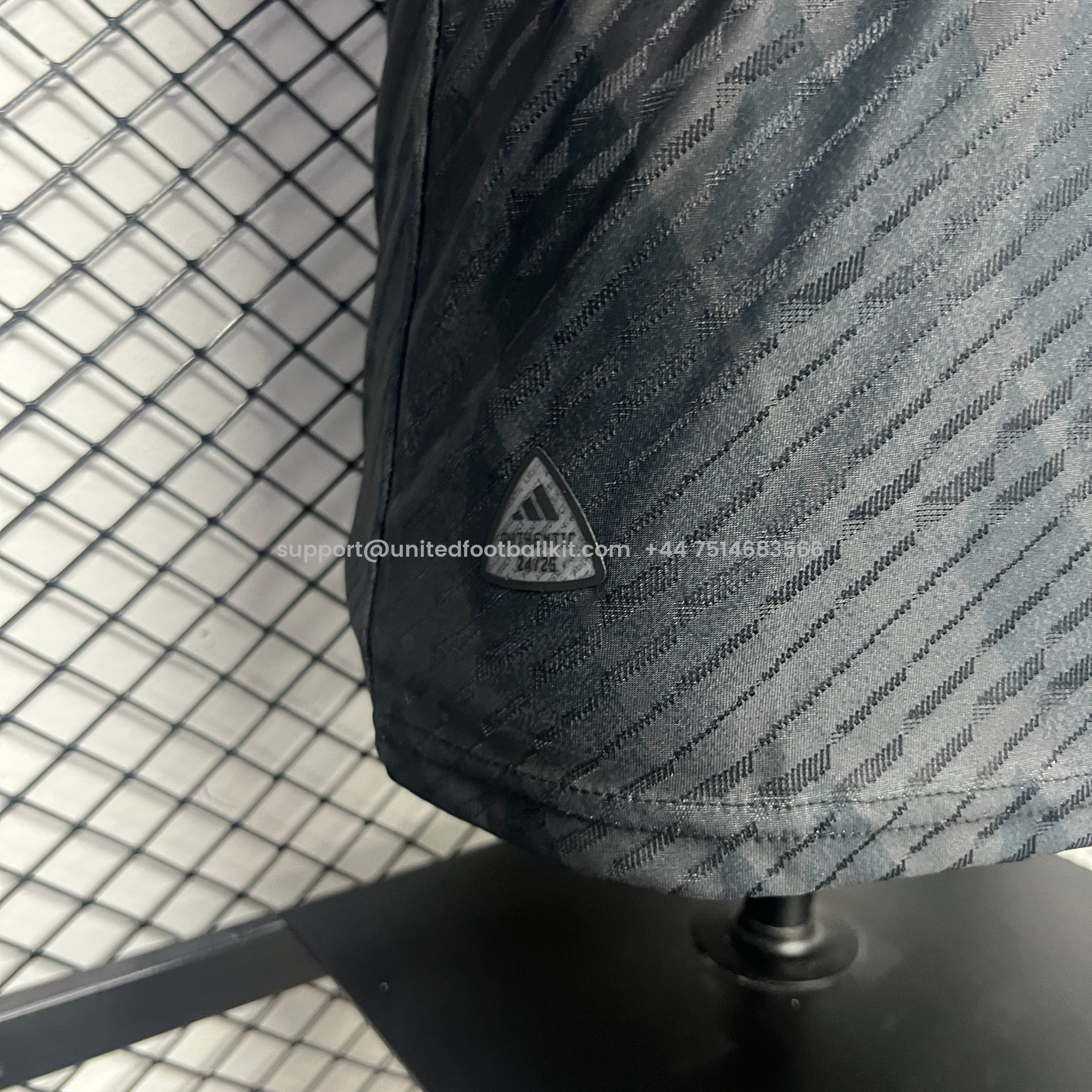 Unitedfootballkit.com | Real Madrid 24-25 Black Special Edition Jersey - Player Version -Customize Name, Number and Patch | Worldwide Shipping