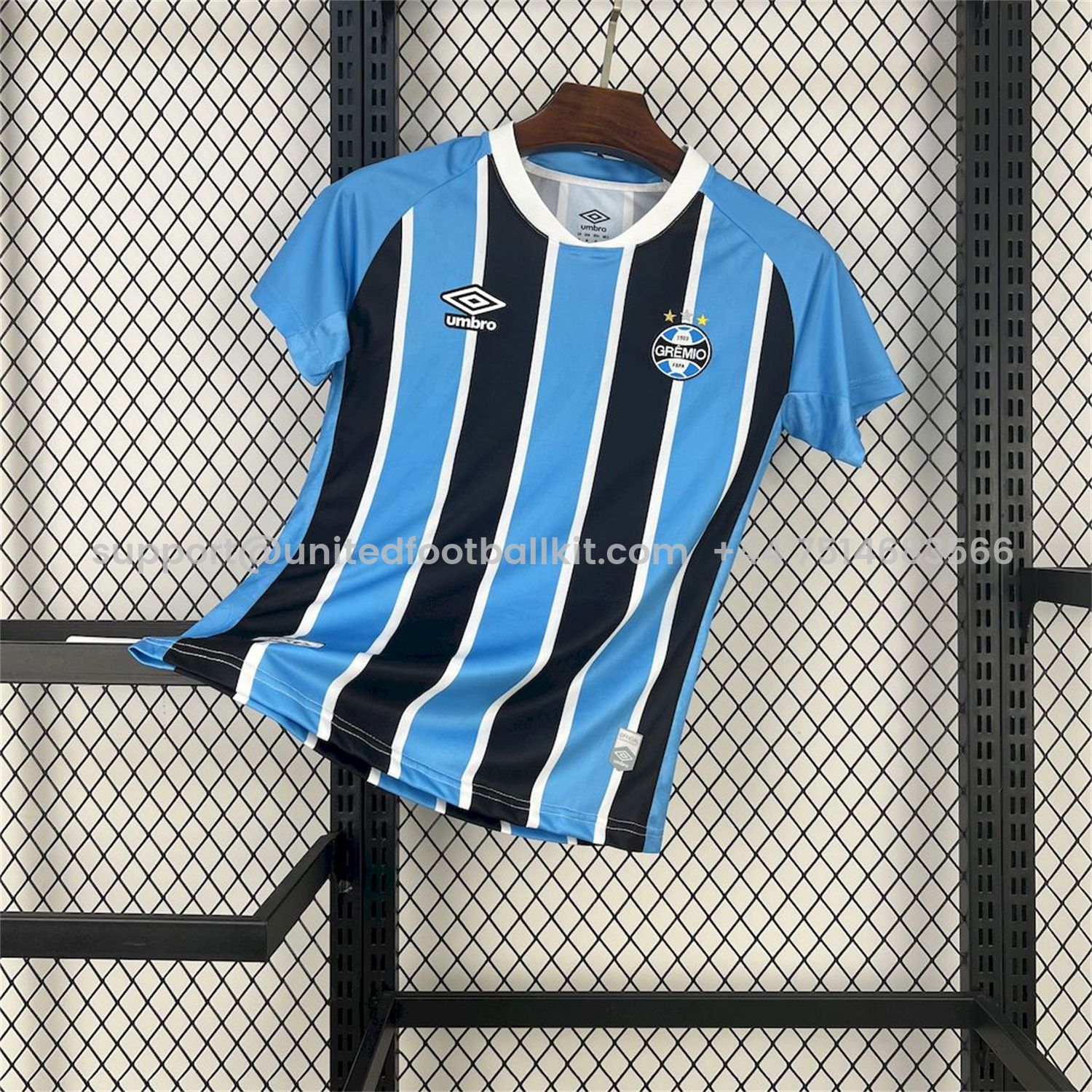 Unitedfootballkit.com | Women's Gremio 25-26 Home Unsponsored Jersey -Customize Name, Number and Patch | Worldwide Shipping