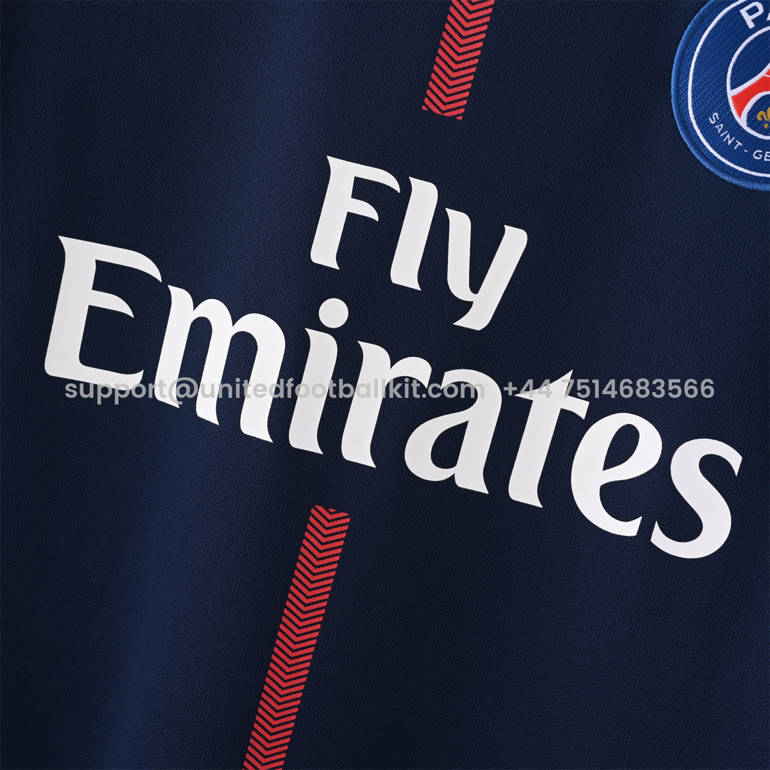 Unitedfootballkit.com | Retro Paris Saint-Germain PSG 2017-18 Home Jersey -Customize Name, Number and Patch | Worldwide Shipping