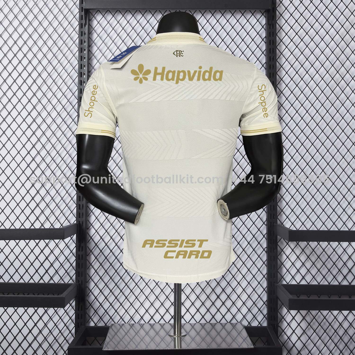 Unitedfootballkit.com | Flamengo 25-26 Third Jersey With Sponsors - Player Version -Customize Name, Number and Patch | Worldwide Shipping