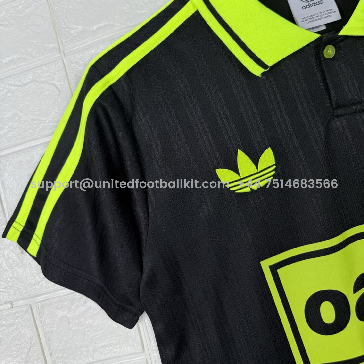 Unitedfootballkit.com | Bohemian 25-26 Oasis Originals Tour Black And Green Jersey - Fans Version -Customize Name, Number and Patch | Worldwide Shipping