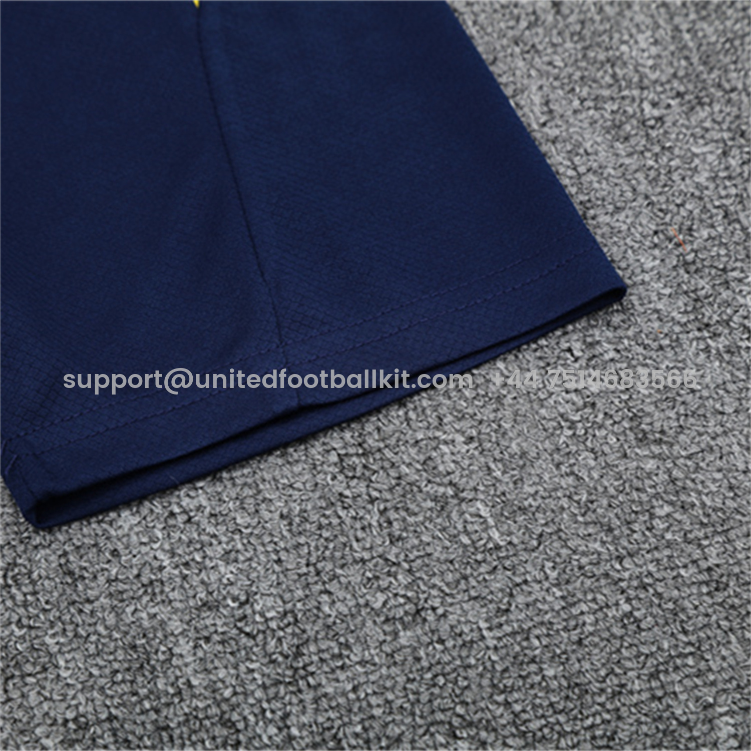 Unitedfootballkit.com | Atletico Madrid 25-26 Short-Sleeve Training Set - Royal Blue -Customize Name, Number and Patch | Worldwide Shipping