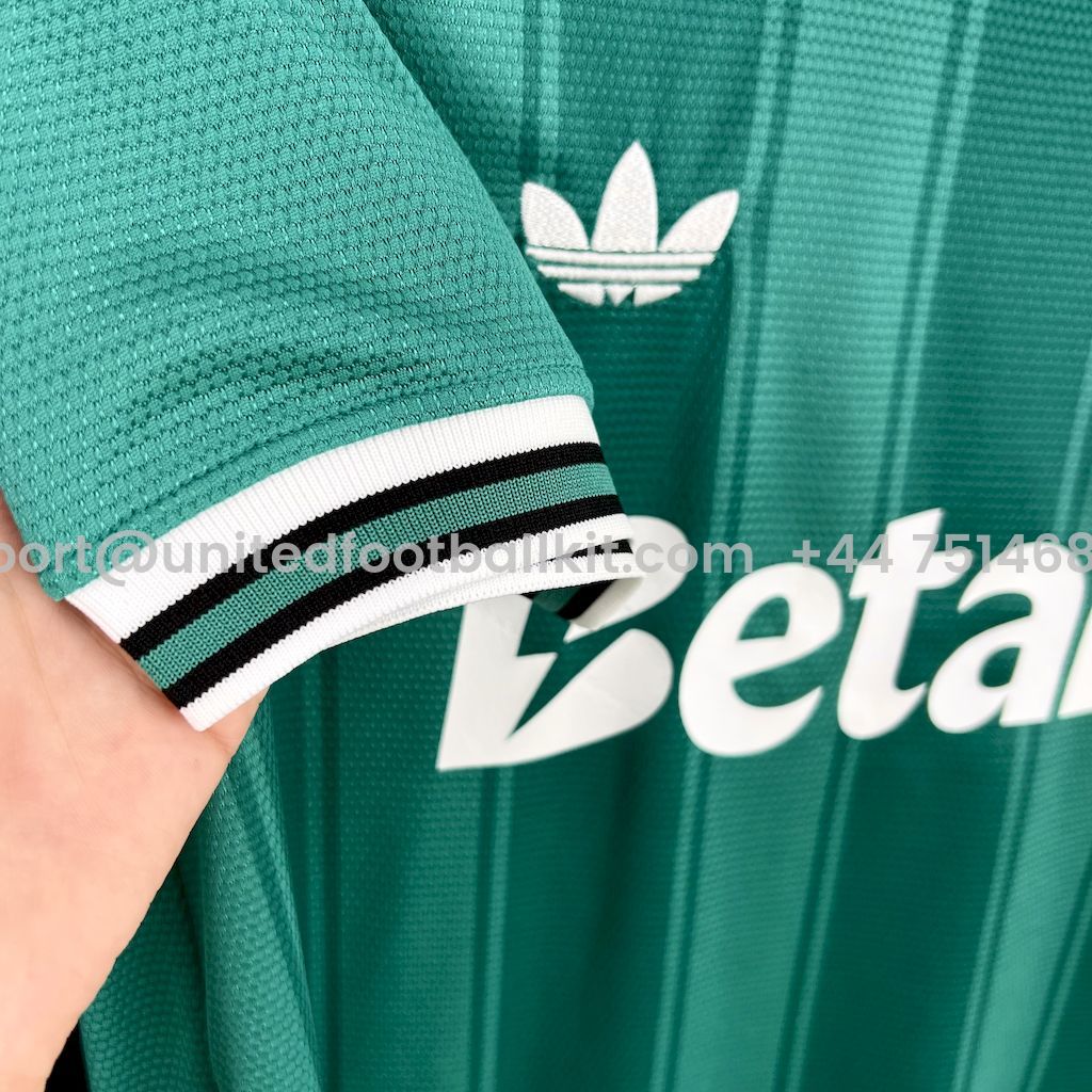 Unitedfootballkit.com | Aston Villa 24-25 Originals Green Stripe Jersey - Fans Version -Customize Name, Number and Patch | Worldwide Shipping