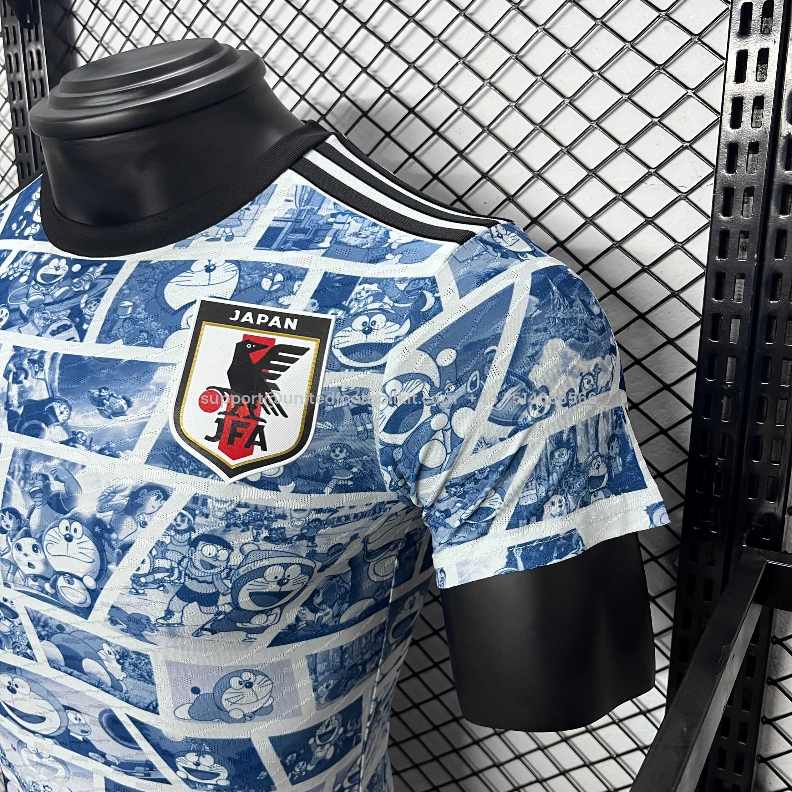 Unitedfootballkit.com | Japan 2024 Doraemon Special Edition Jersey - Player Version -Customize Name, Number and Patch | Worldwide Shipping
