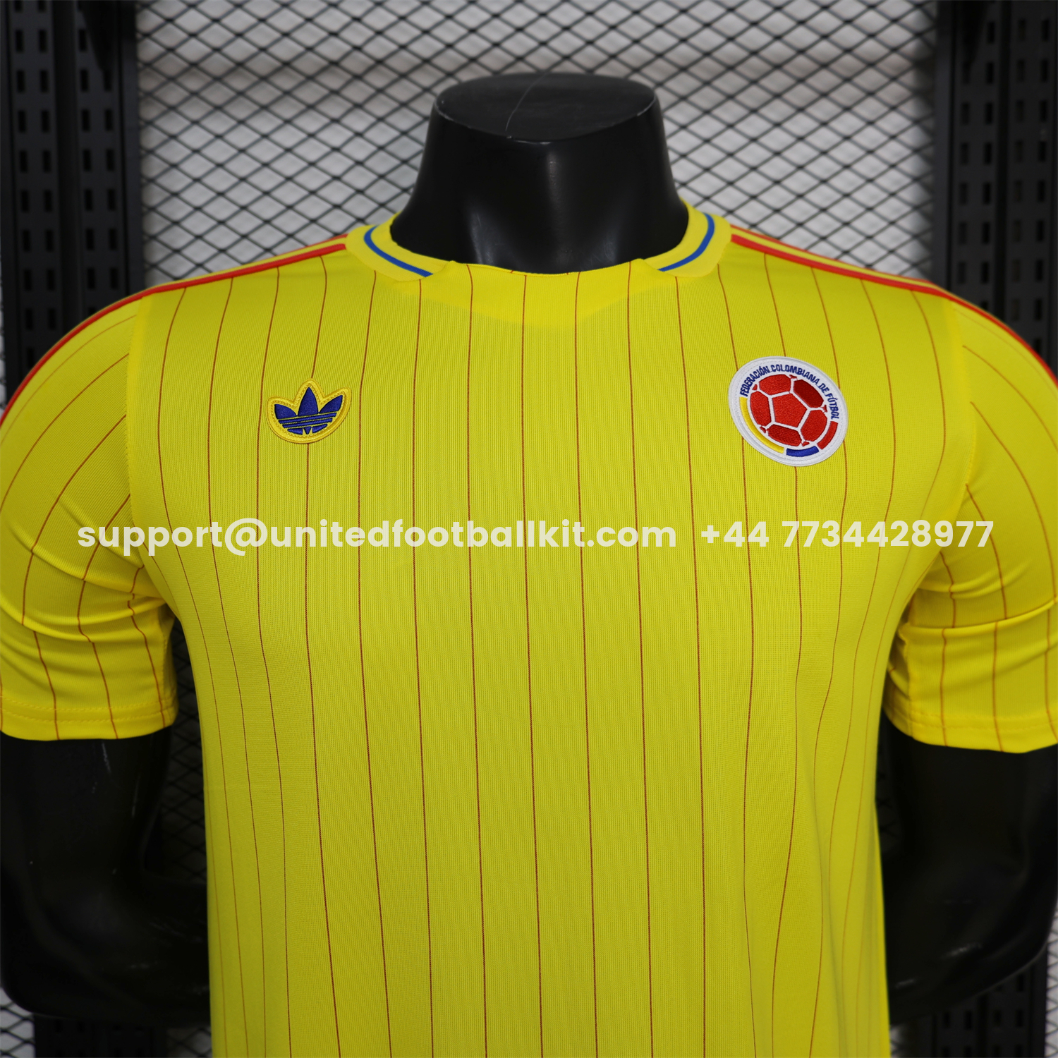 Unitedfootballkit.com | Colombia 2026 Terrace Icon Retro Casual Style Yellow Jersey - Player Version -Customize Name, Number and Patch | Worldwide Shipping