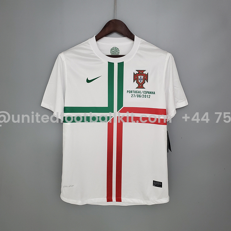 Unitedfootballkit.com | Retro Portugal 2012 Away Stadium Jersey -Customize Name, Number and Patch | Worldwide Shipping