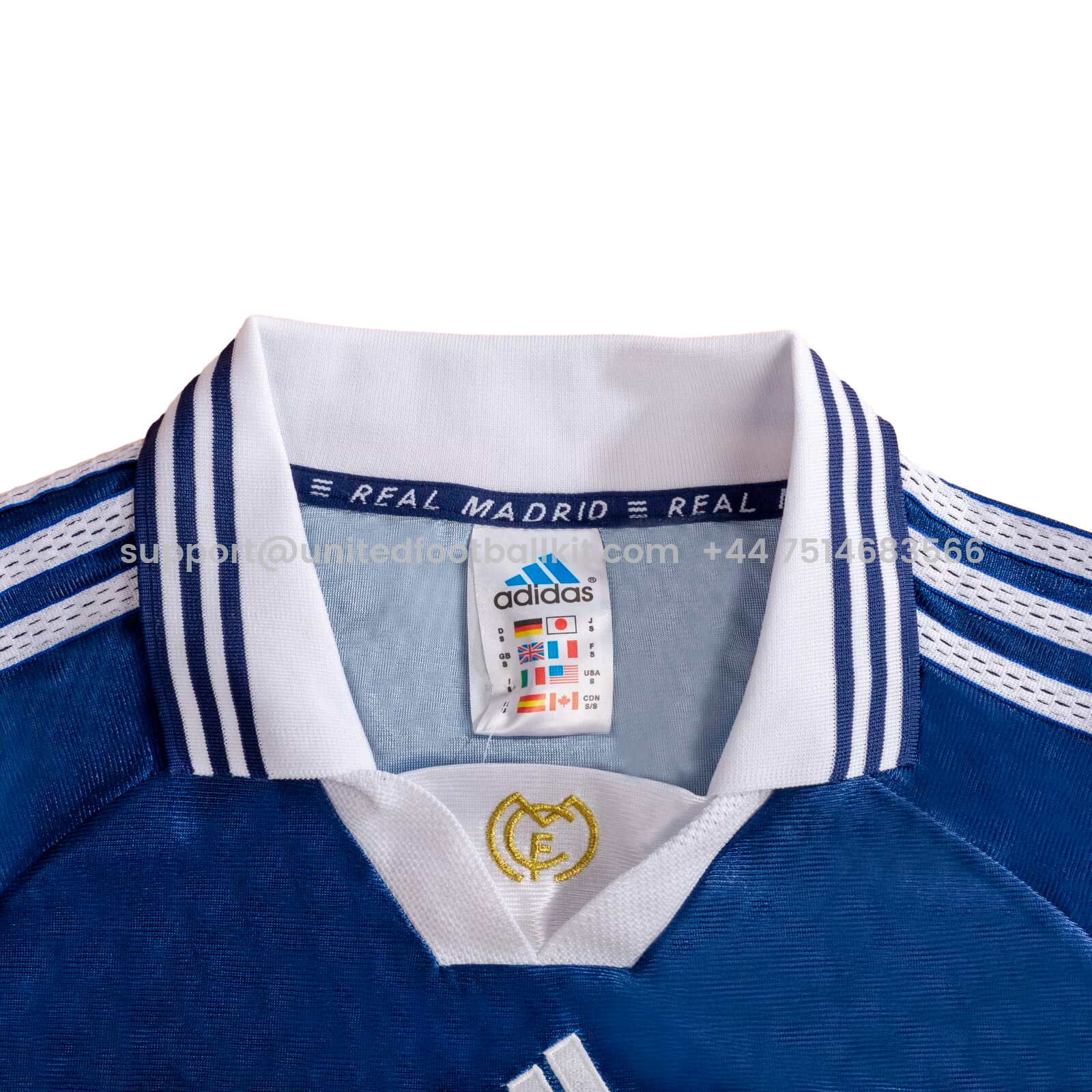 Unitedfootballkit.com | Retro Real Madrid 1998-99 Away Jersey -Customize Name, Number and Patch | Worldwide Shipping